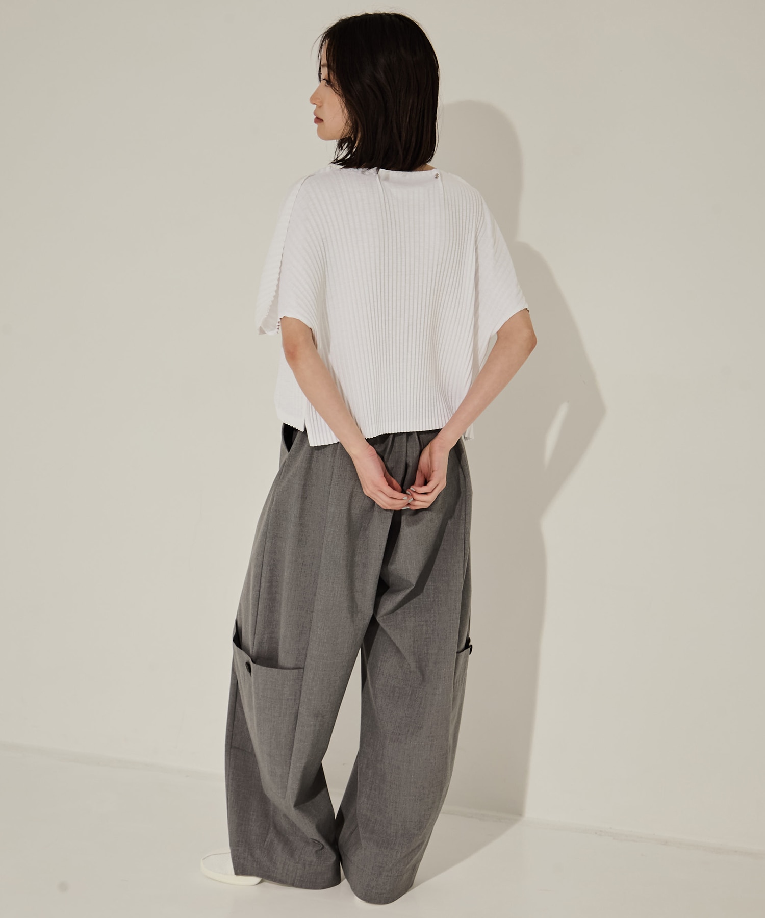 Pleats T-shirt YOHEI OHNO