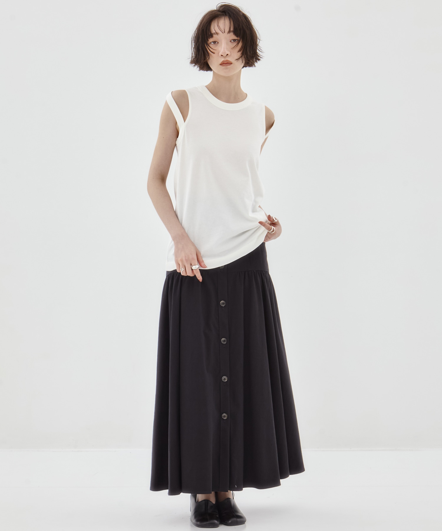 別注RINGER TANK TOP CINOH