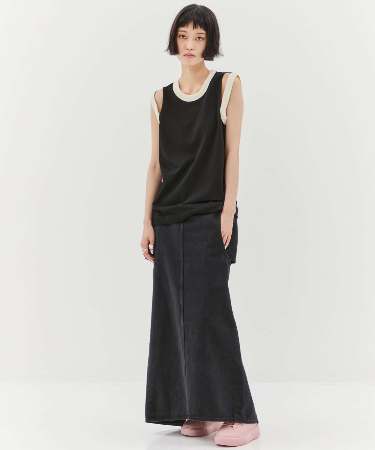 別注RINGER TANK TOP CINOH