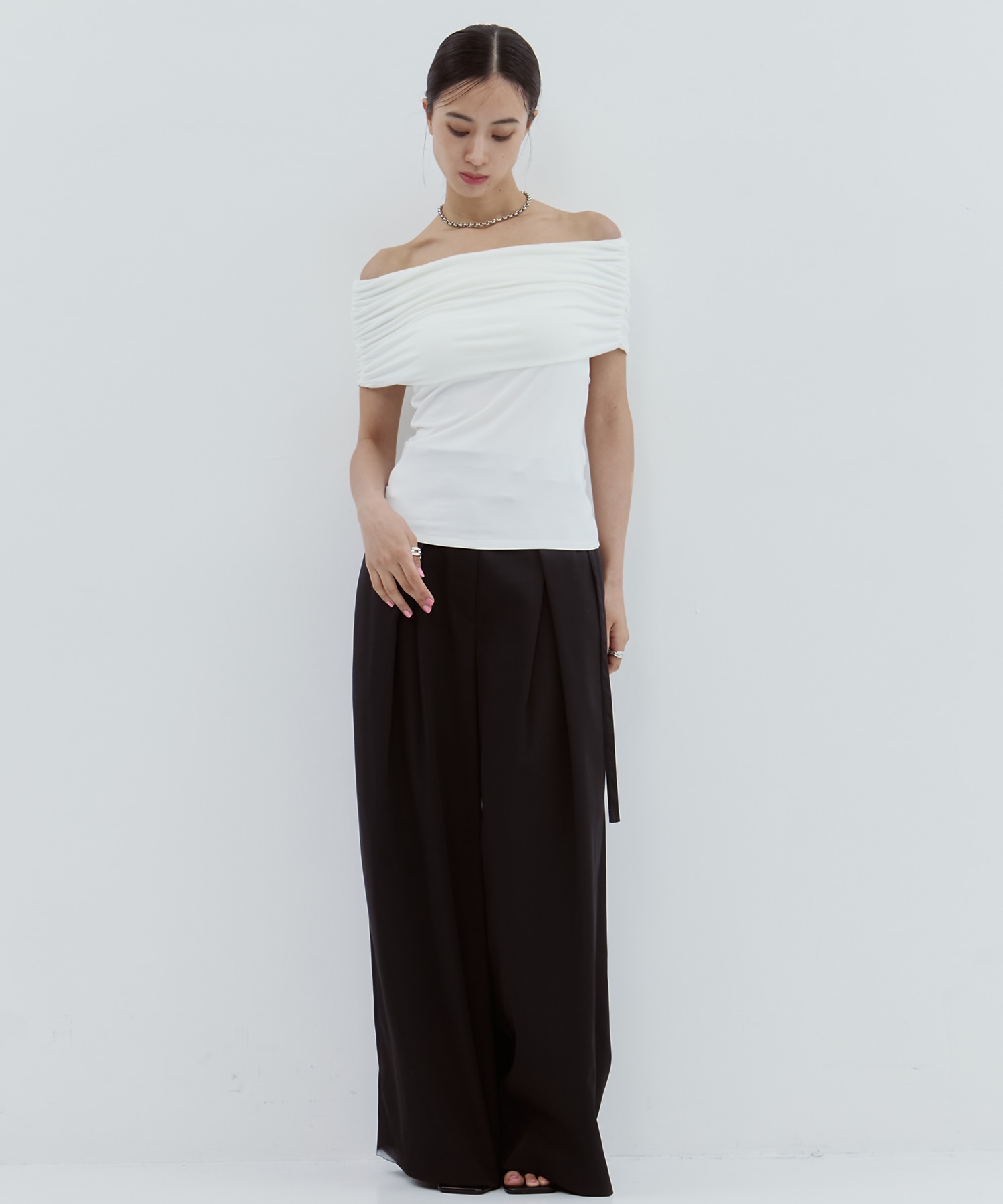 別注OFF SHOULDER TOPS determ