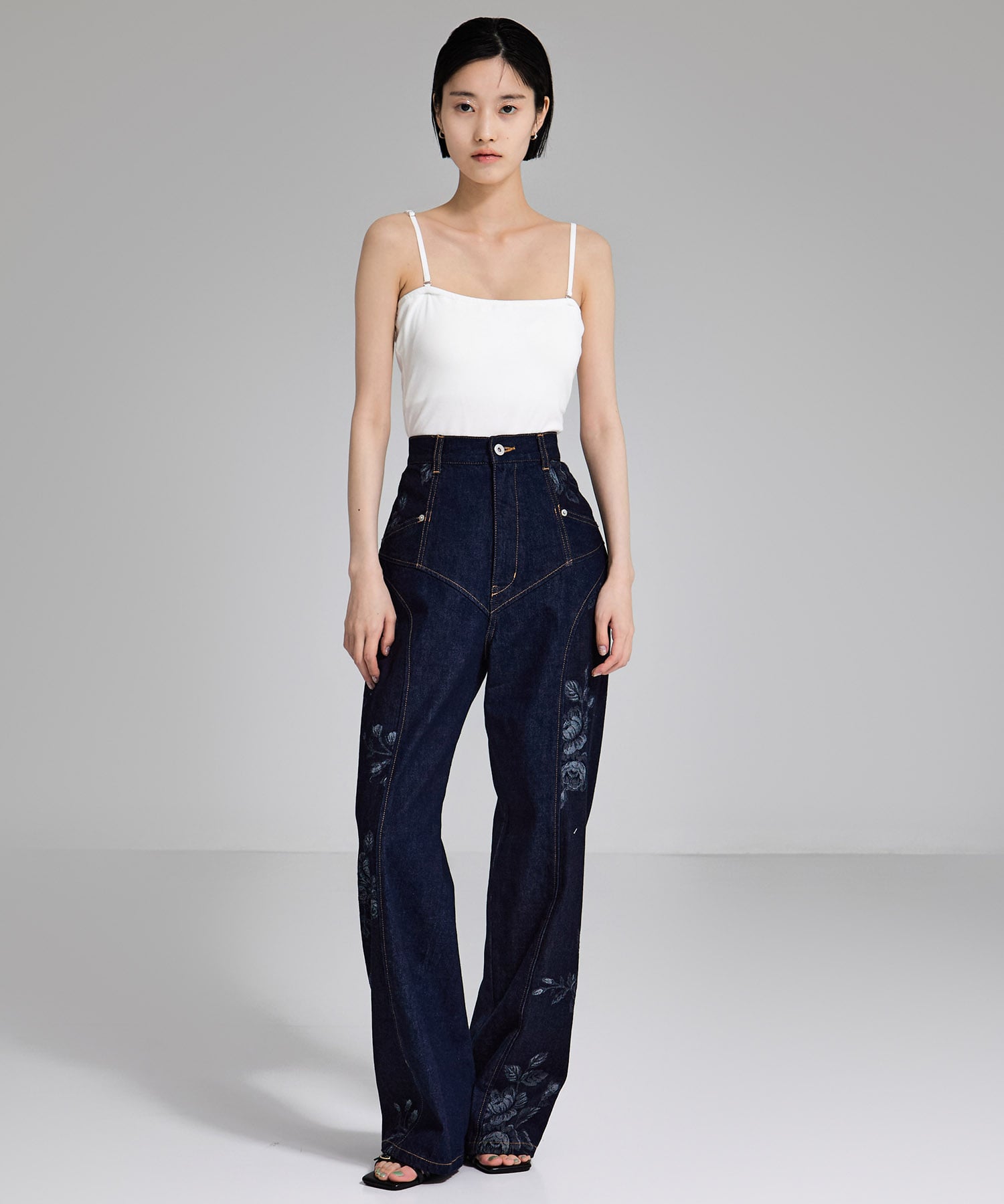 別注ROSE DENIM PANTS FETICO