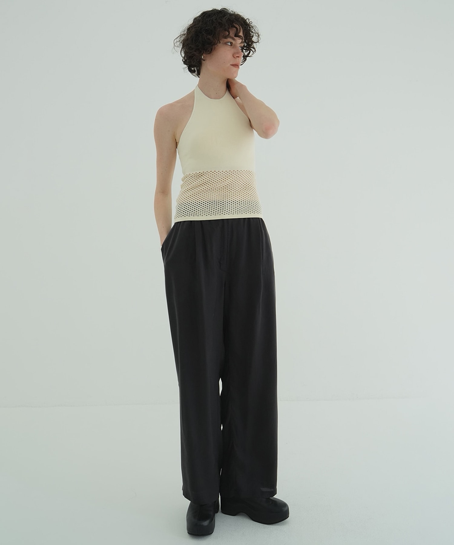 SHEER AIRY PANTS CLANE
