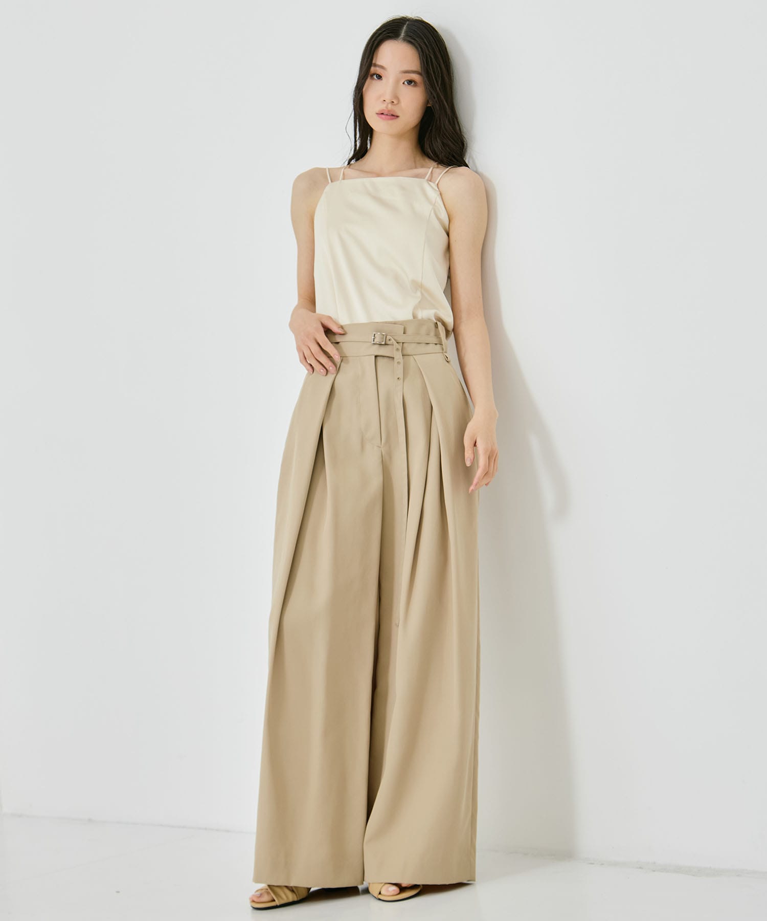 Back Asymmetry Chino Pants STUDIOUS