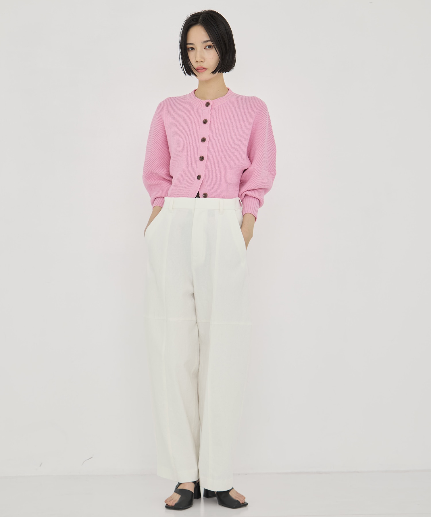 Miriam panel pants AKIRANAKA