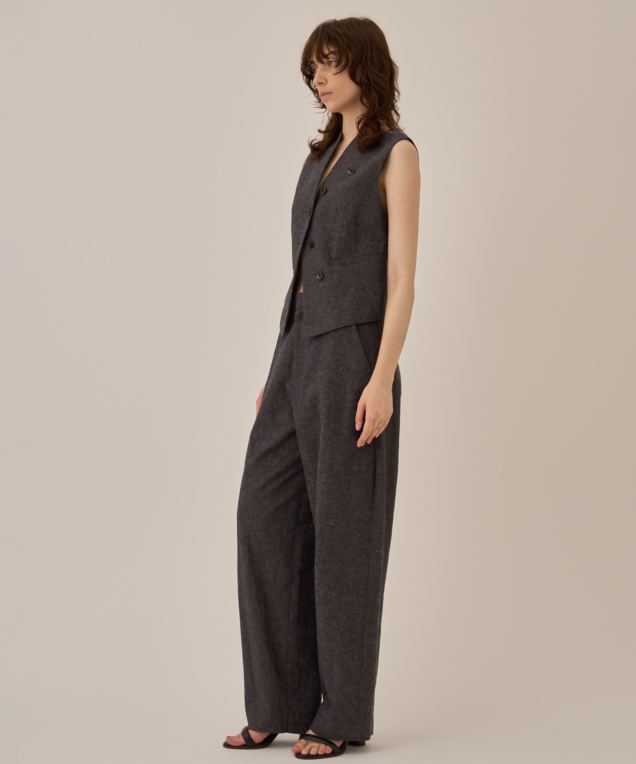 Miriam panel pants AKIRANAKA