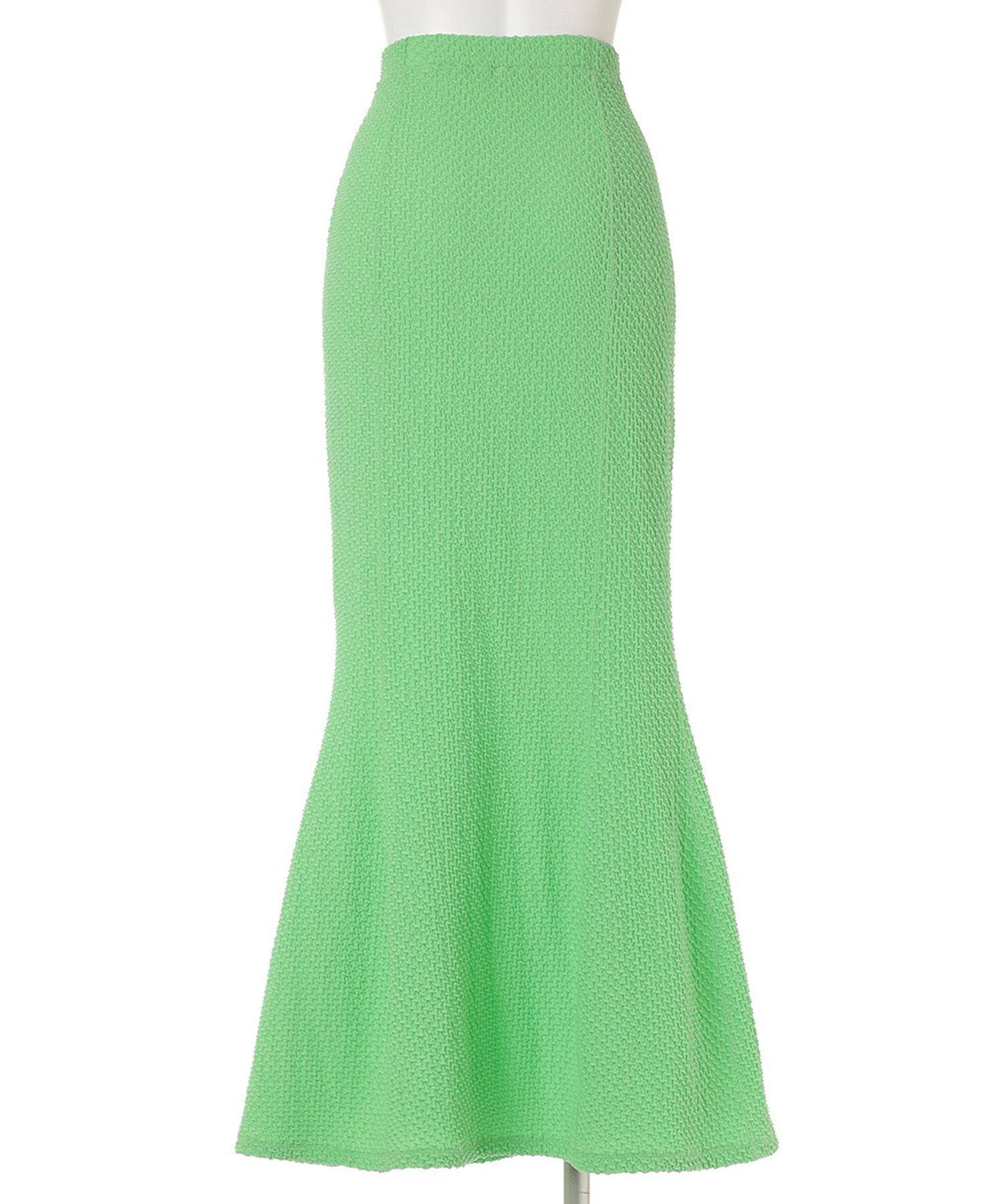 Shirring Jersey Jacquard Flare Skirt Mame Kurogouchi