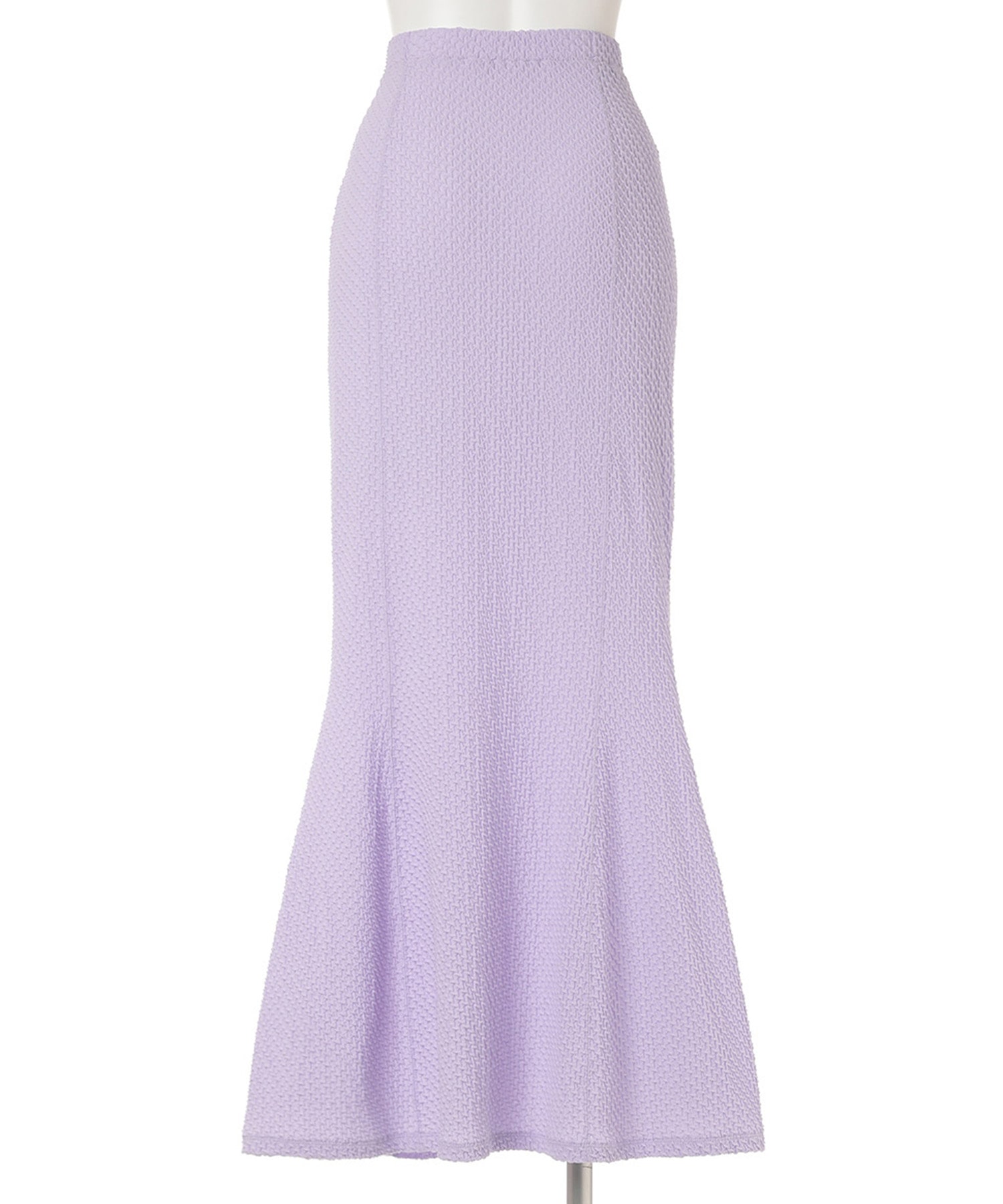 Shirring Jersey Jacquard Flare Skirt Mame Kurogouchi