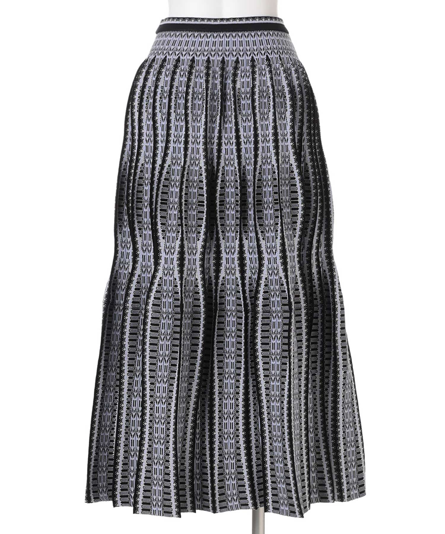 Lantern Knitted Volume Skirt Mame Kurogouchi