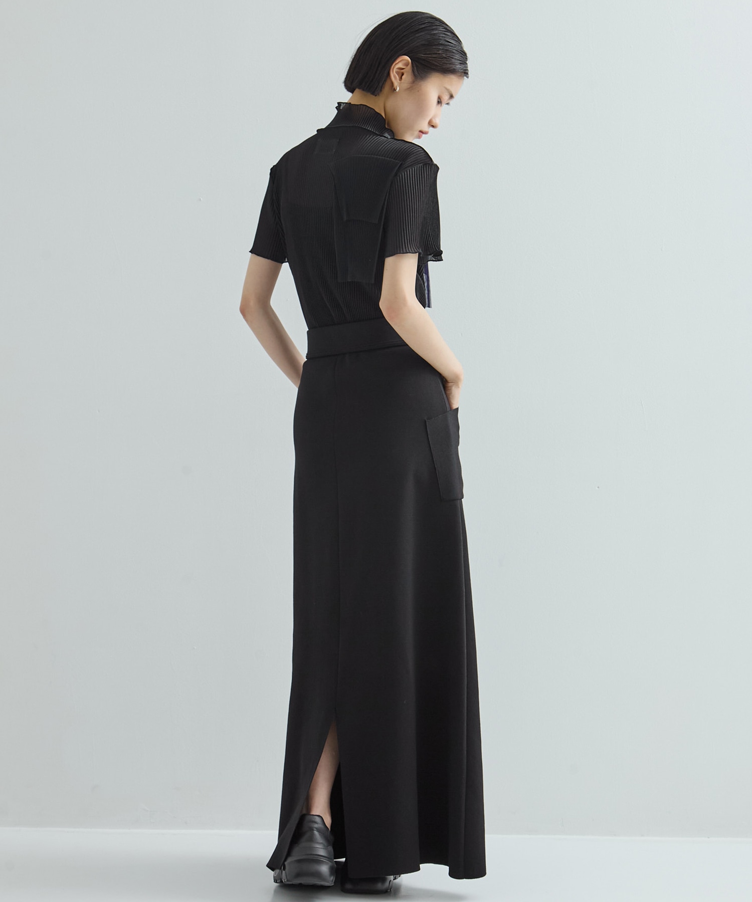 別注FLARE SKIRT WRAPINKNOT