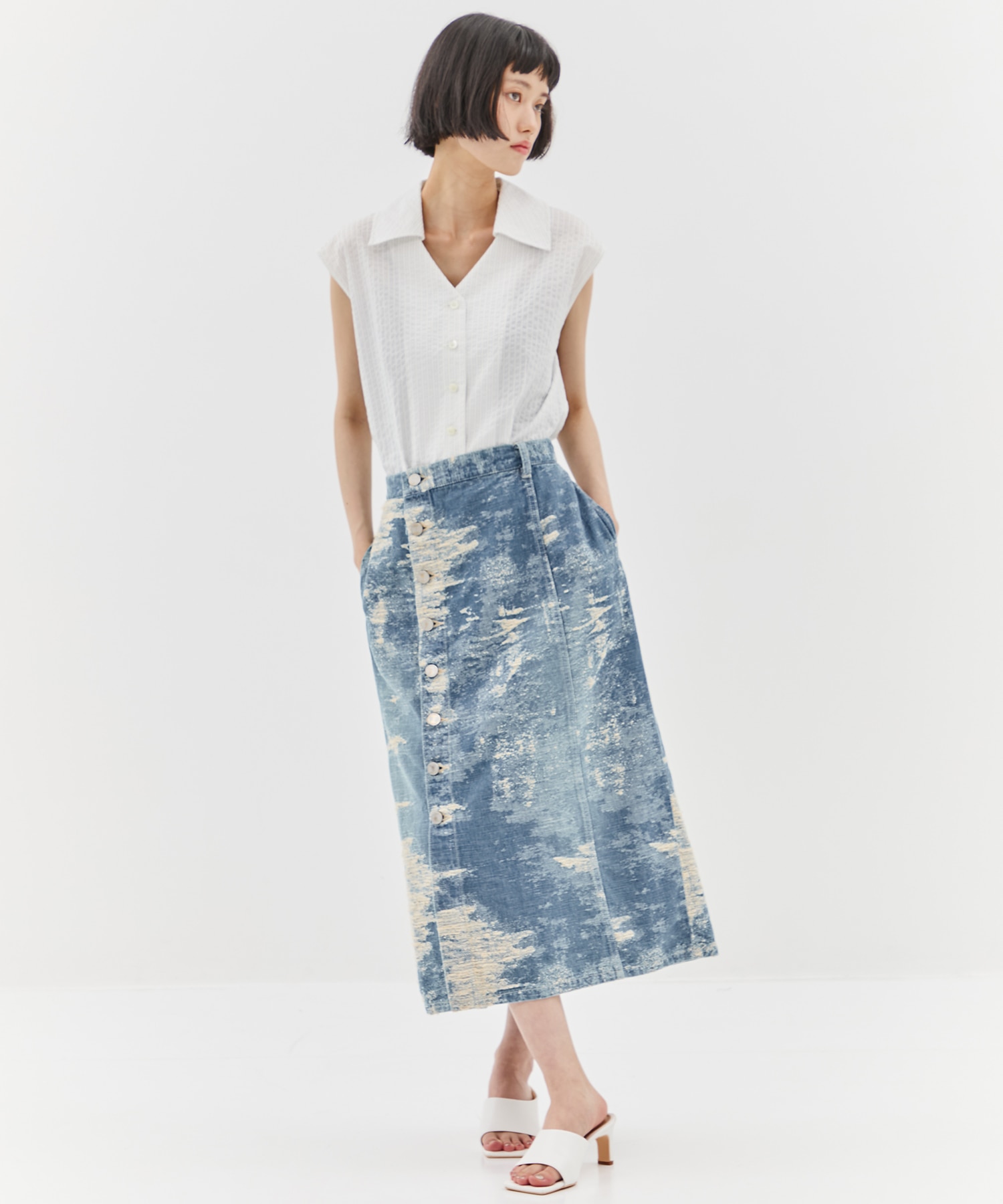 DENIM SKIRT TAAKK