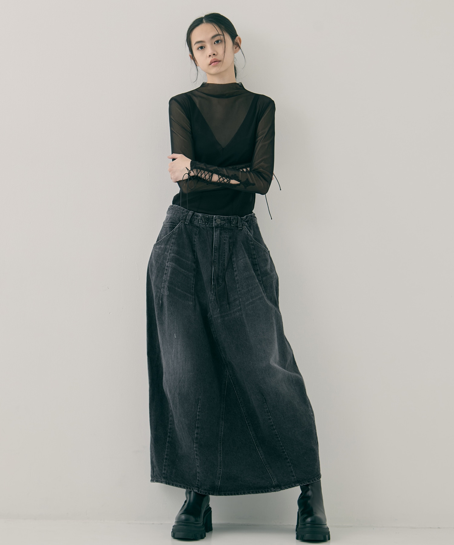 H.D. Jean Skirt - 12oz Denim Needles