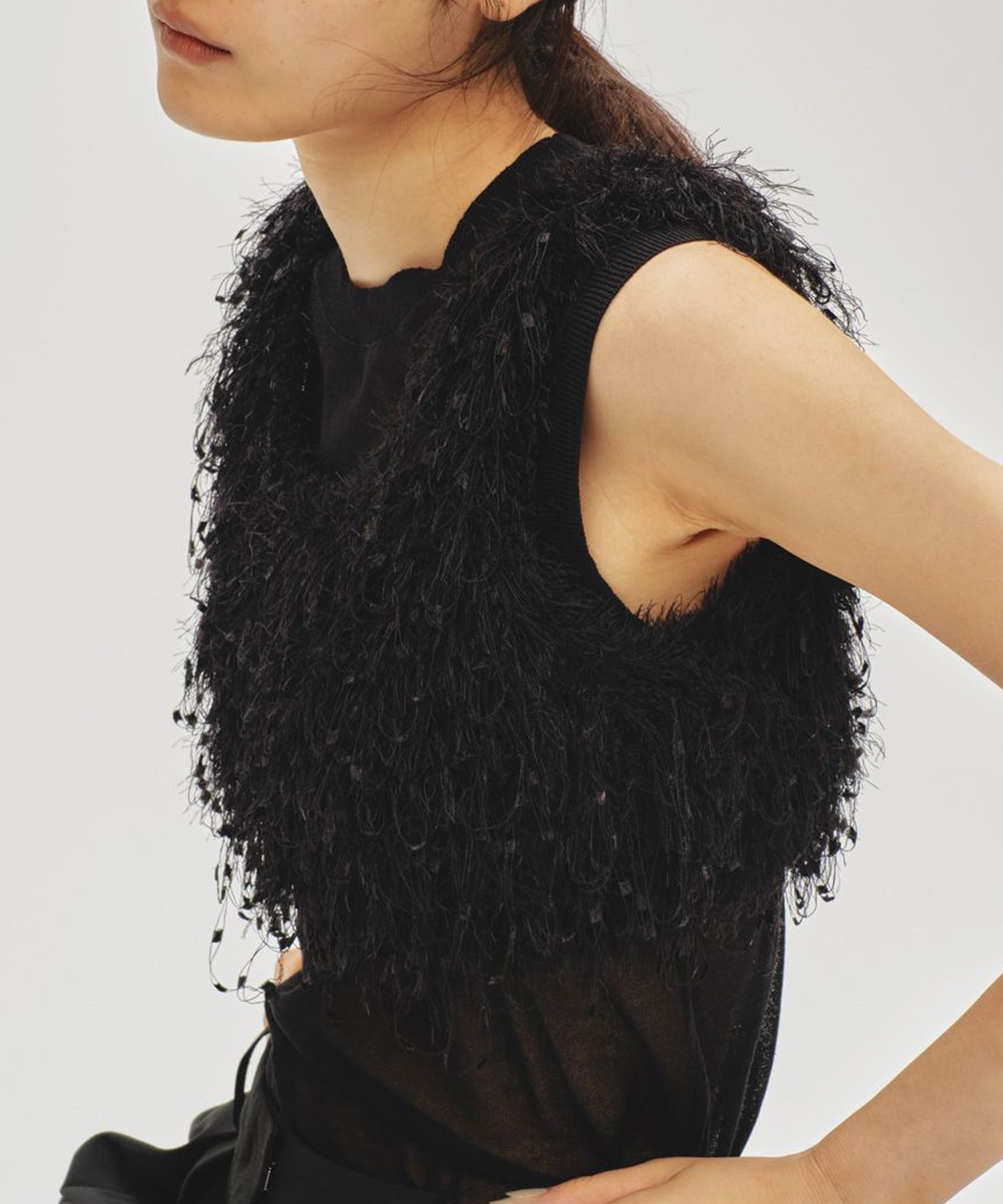Fringe Knit Buistier TODAYFUL