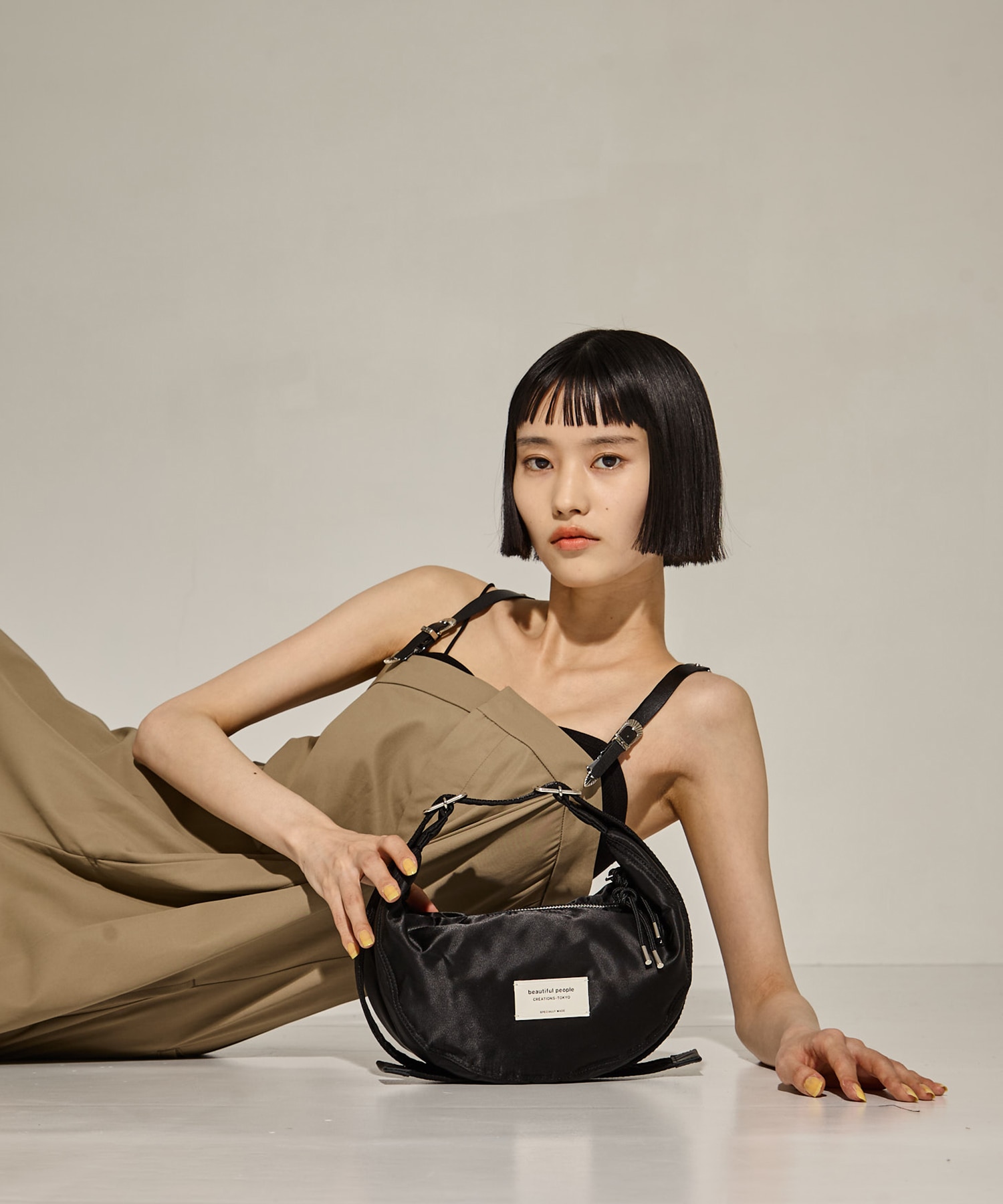 別注nylon moon shoulder bag beautiful people