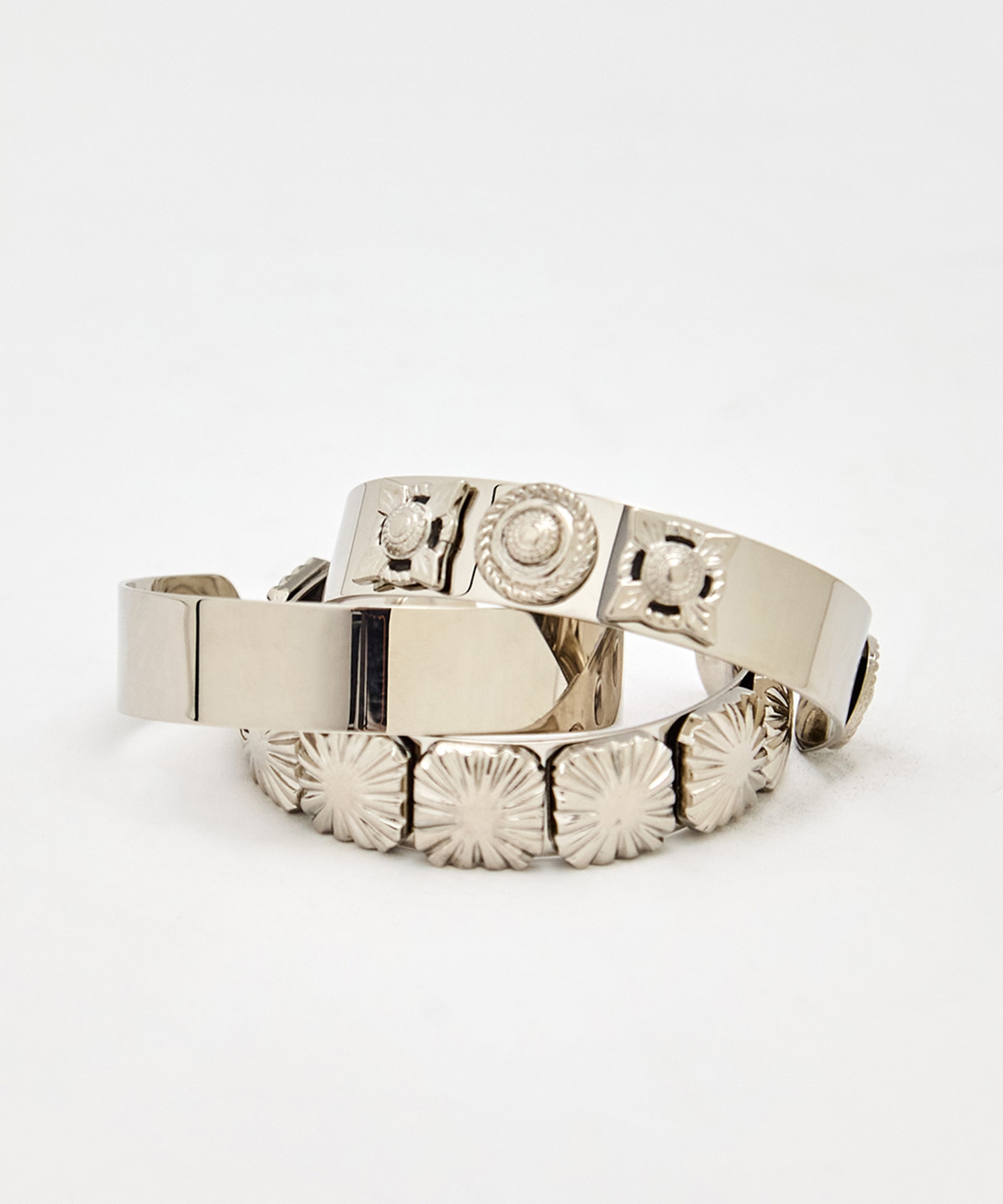 Metal bangle set TOGA