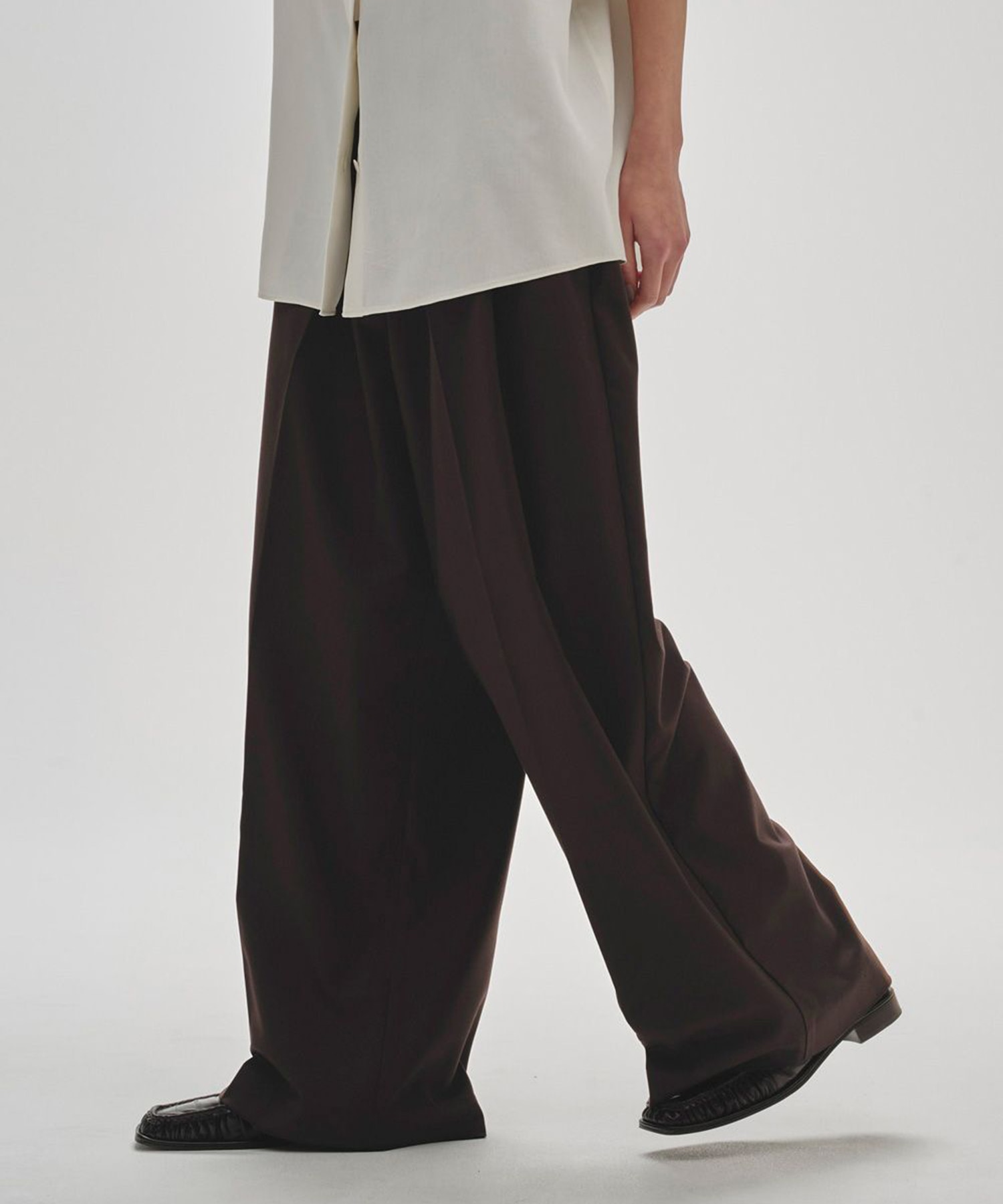 Lightweight Tuck Trousers TODAYFUL