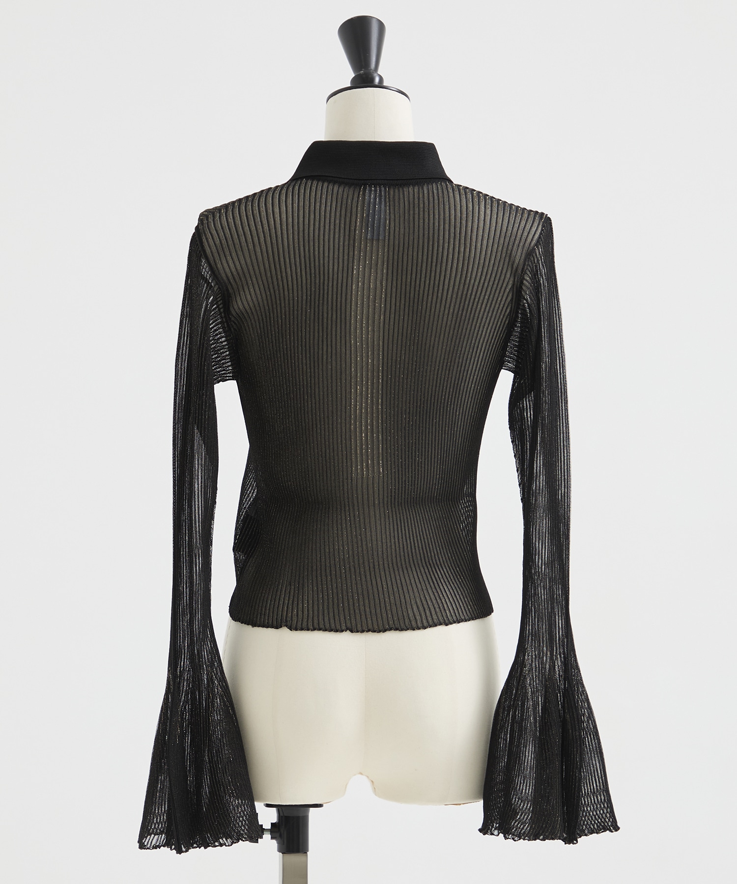 HYPHA LUCENT GLITTER SHIRT CARDIGAN CFCL