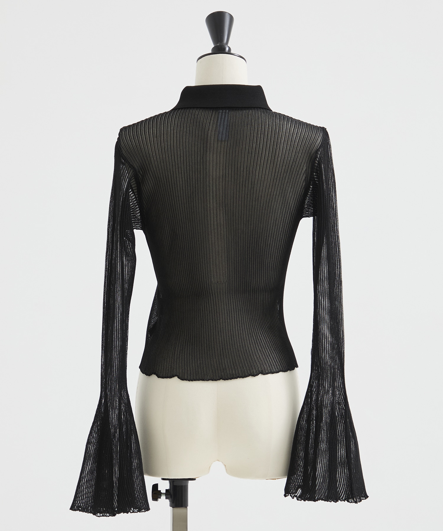 HYPHA LUCENT GLITTER SHIRT CARDIGAN CFCL