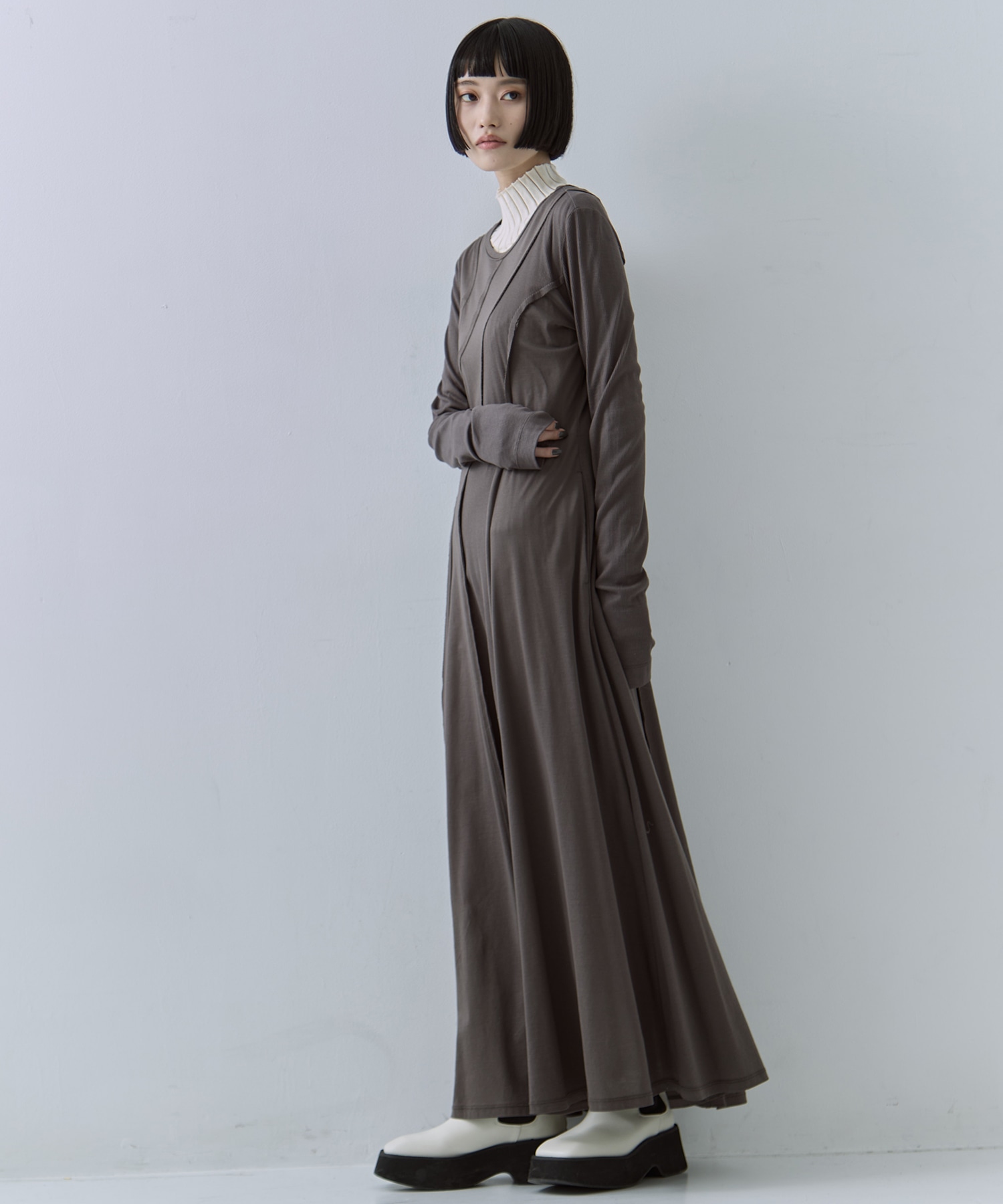 Deconstructed Jersey Dress STUDIOUS