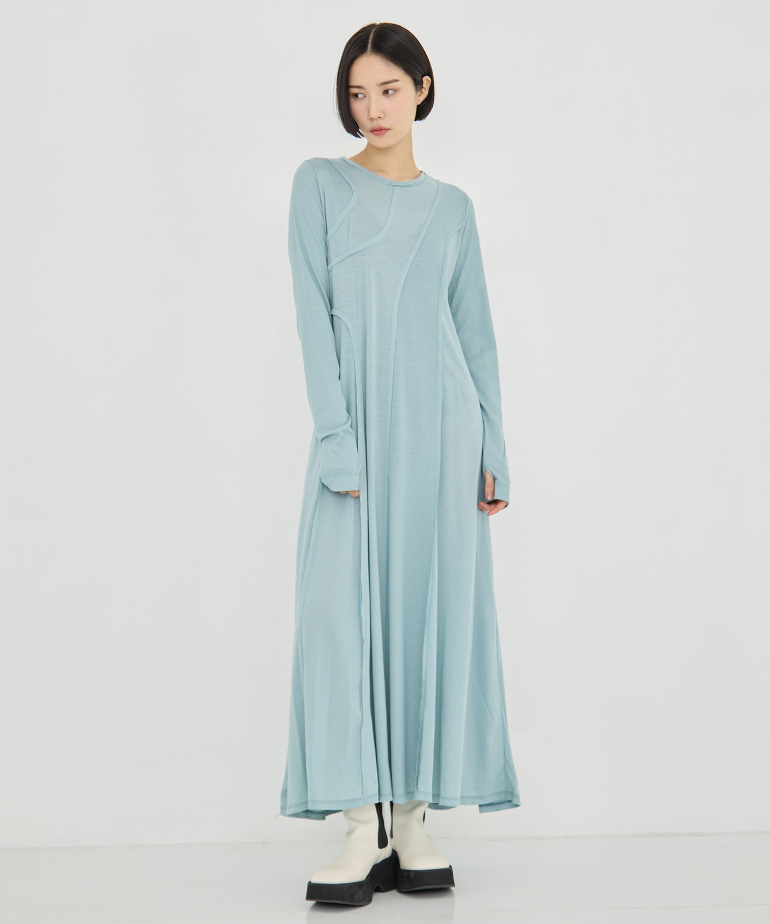Deconstructed Jersey Dress STUDIOUS