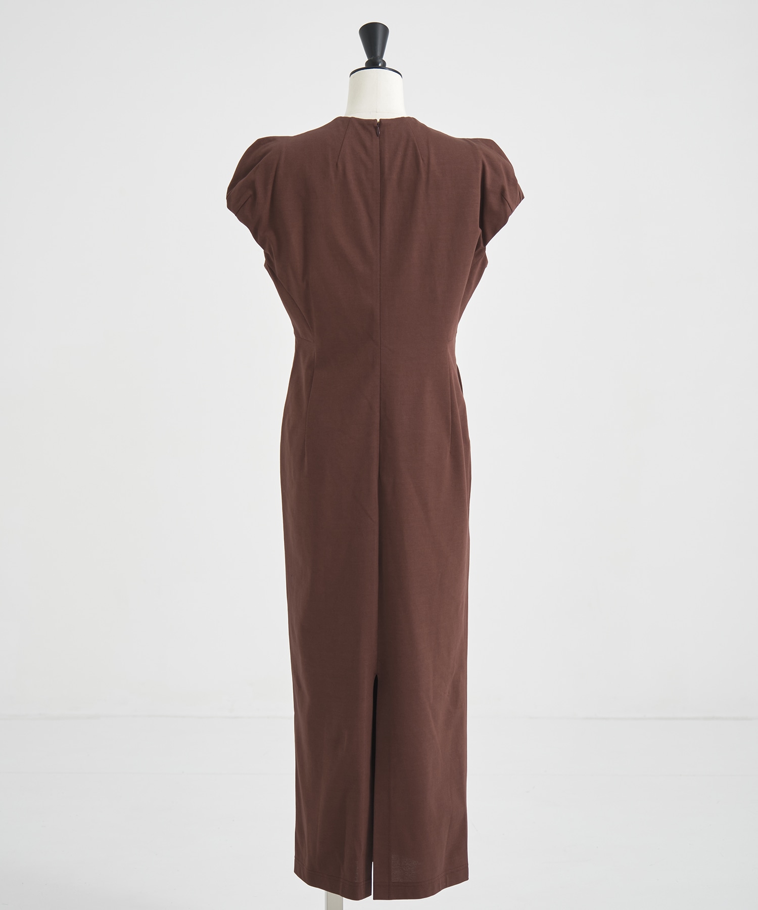 Cotton Jersey Puff Sleeve Dress Mame Kurogouchi