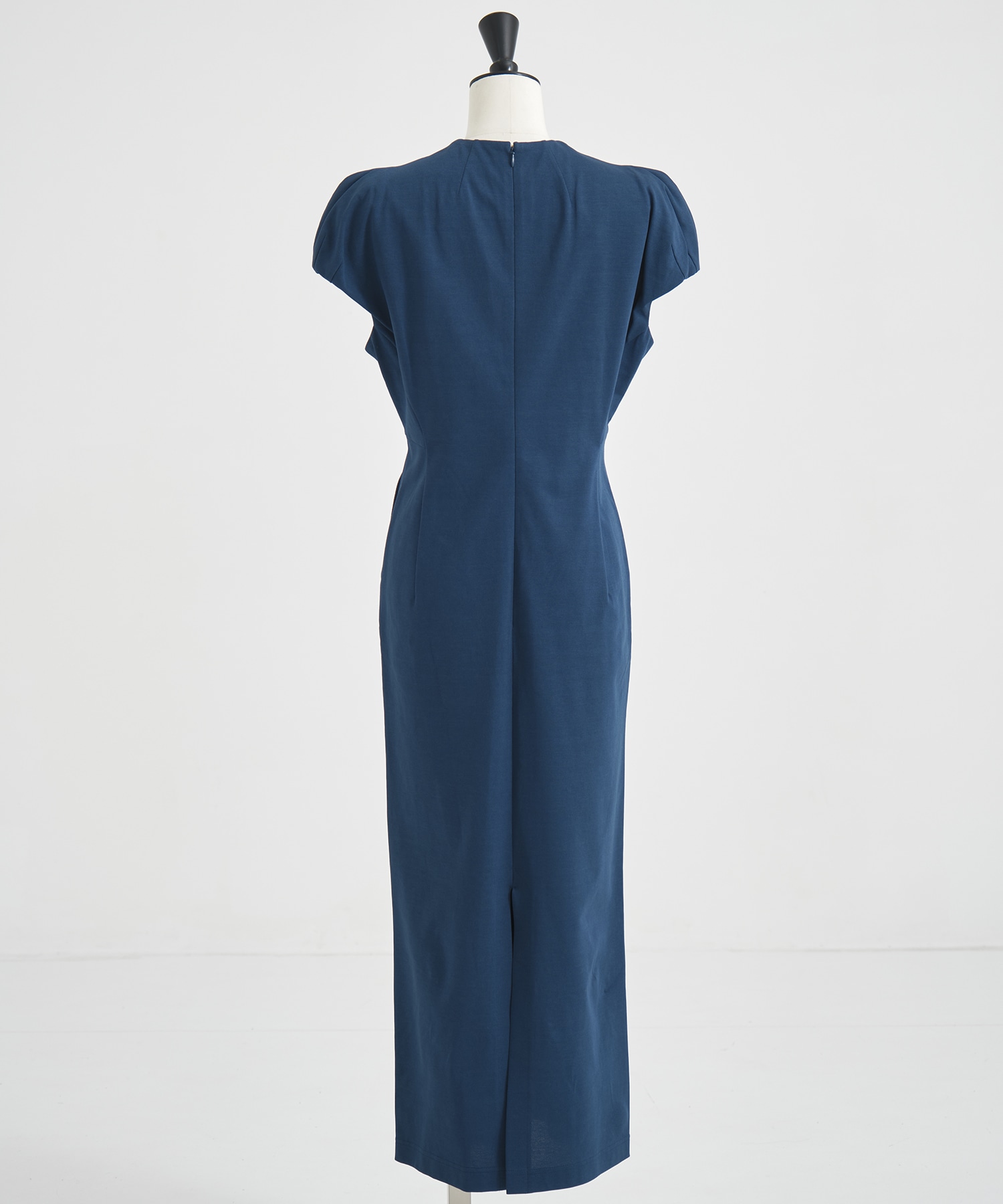 Cotton Jersey Puff Sleeve Dress Mame Kurogouchi