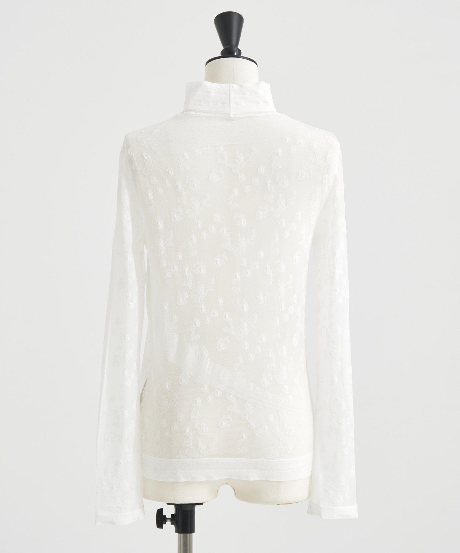 Knitted High Neck Top Mame Kurogouchi