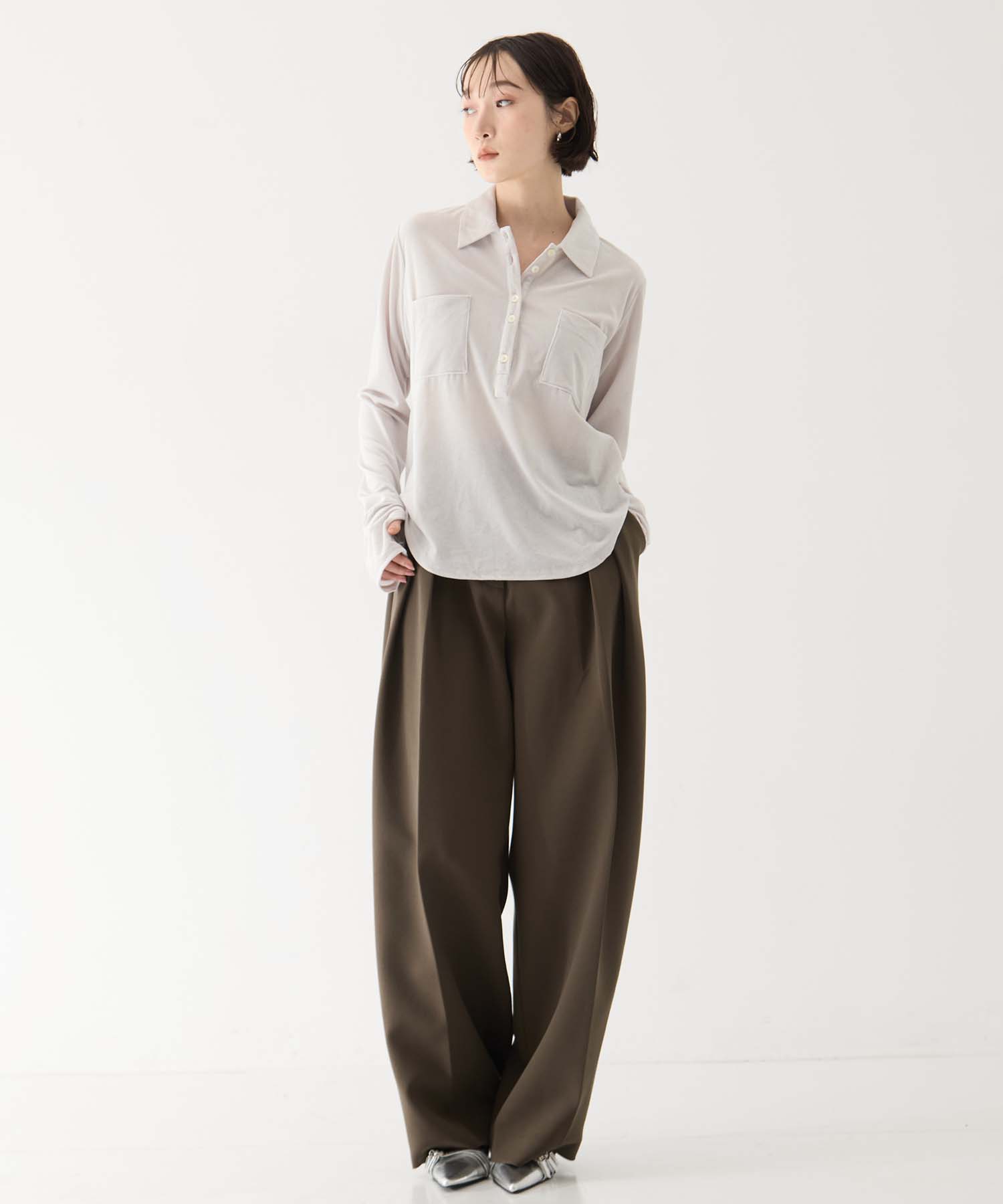 Velours Polo Shirt STUDIOUS