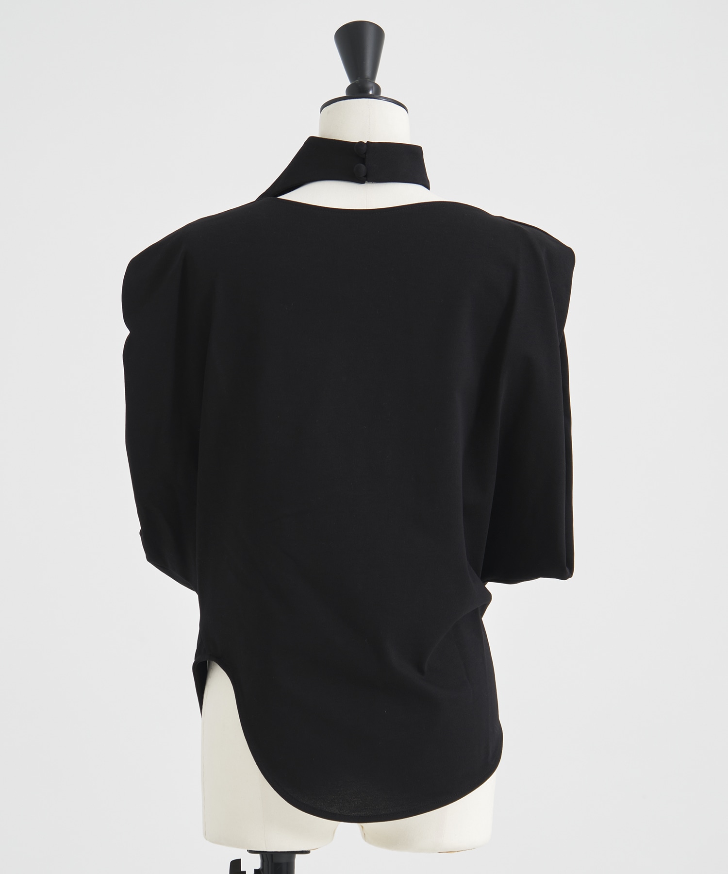 Cotton Jersey Asymmetry Top Mame Kurogouchi