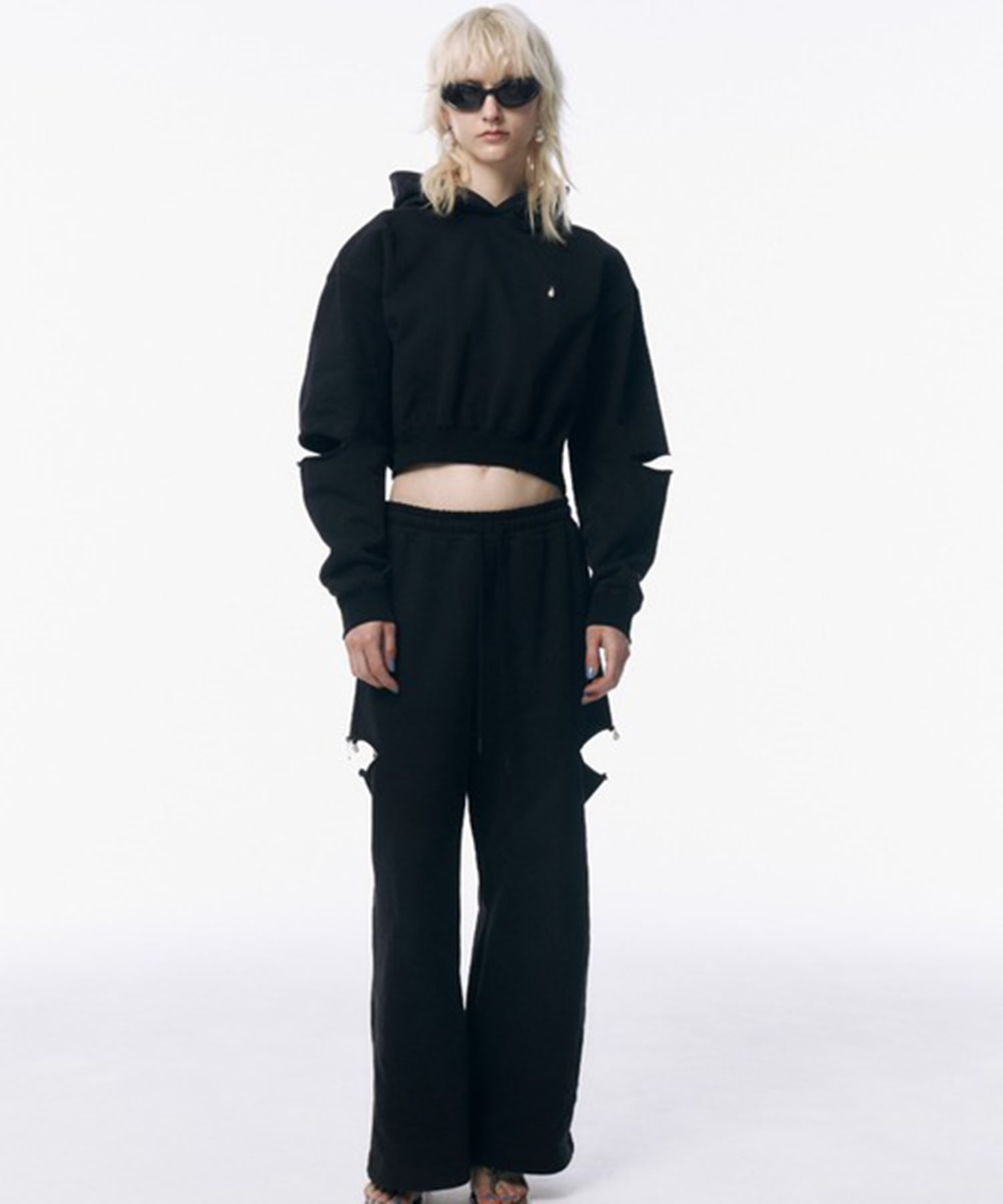 SLIT SHORT HOODIE JOSEMOON