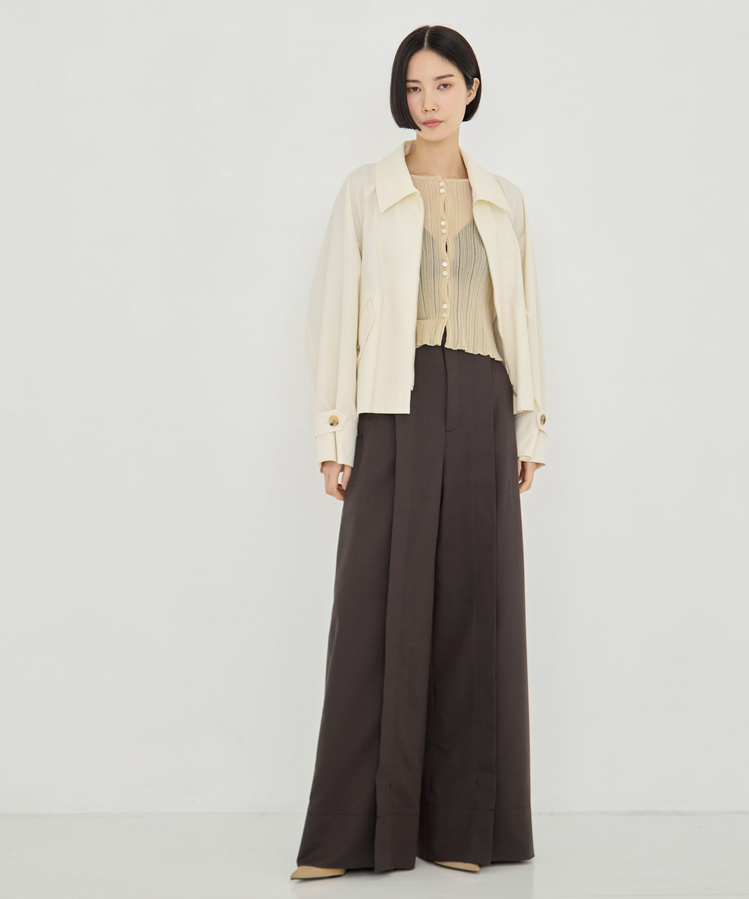 SHEER RANDOM LIB KNIT STUDIOUS