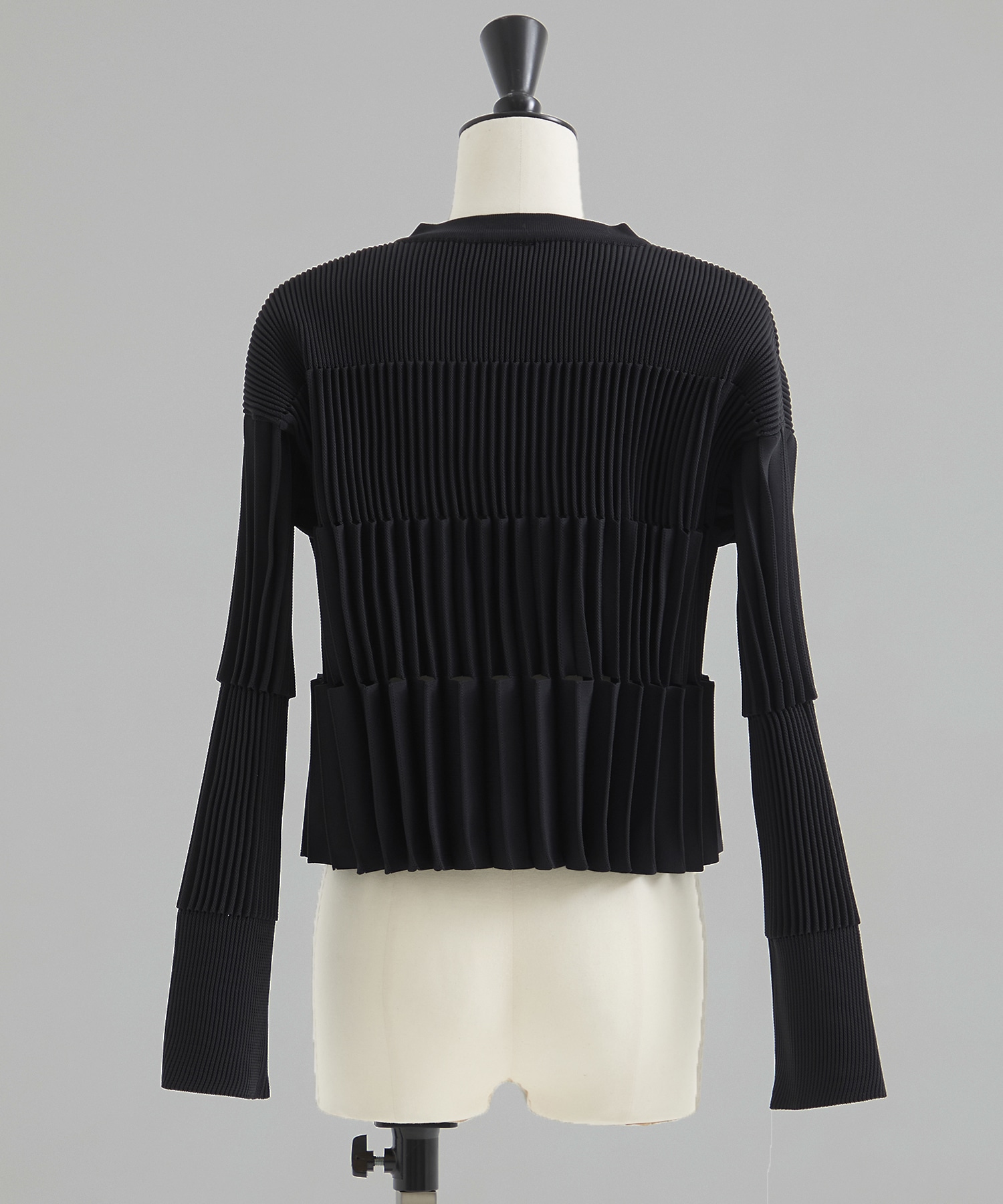 ACCORDION CROPPED CARDIGAN CFCL