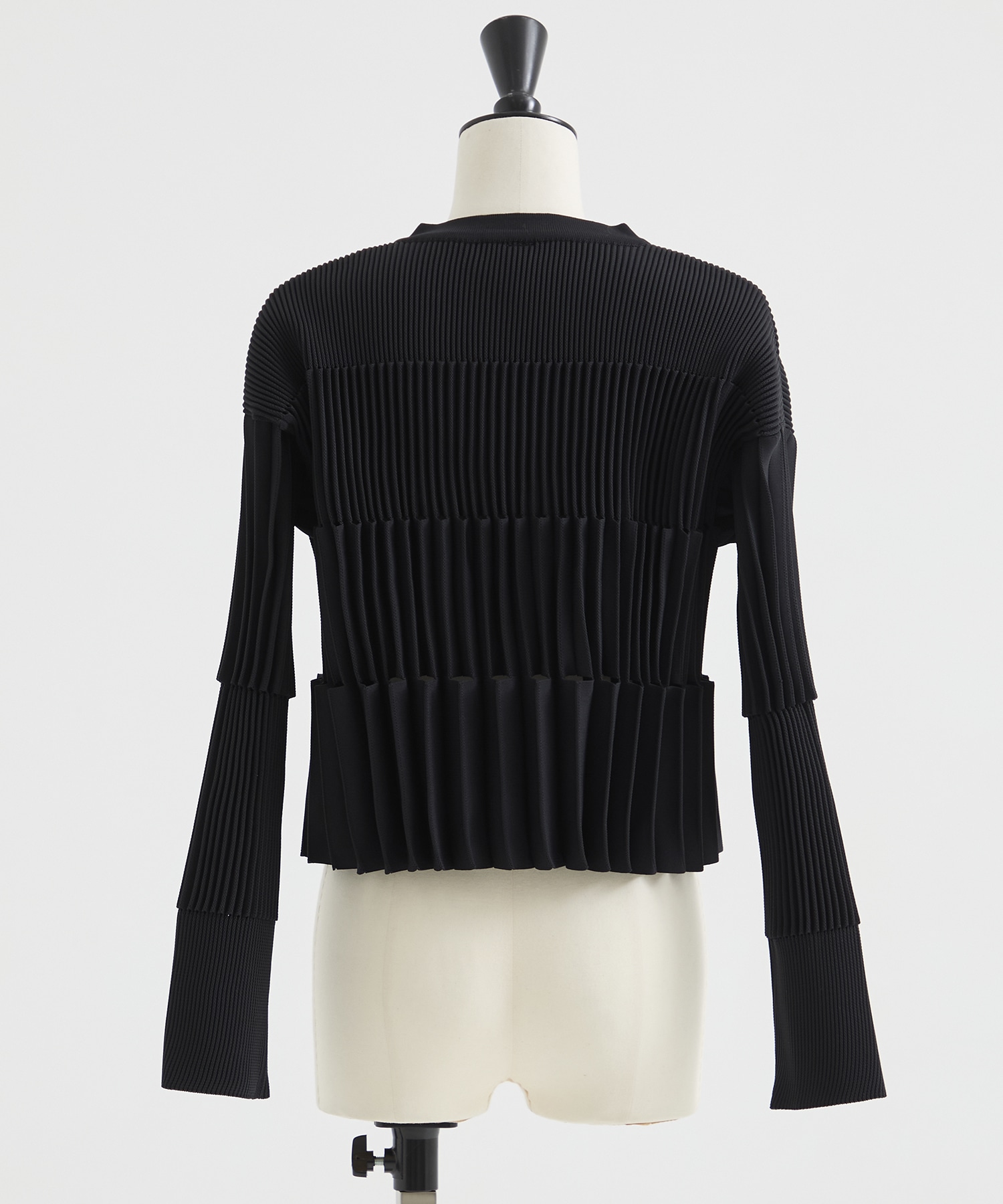 ACCORDION CROPPED CARDIGAN CFCL