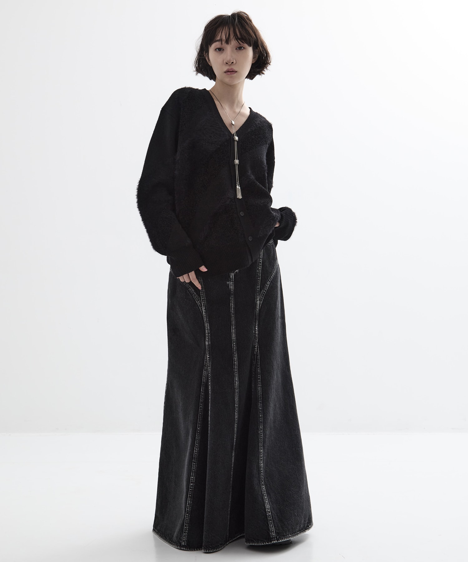 Regimental knit cardigan TOGA