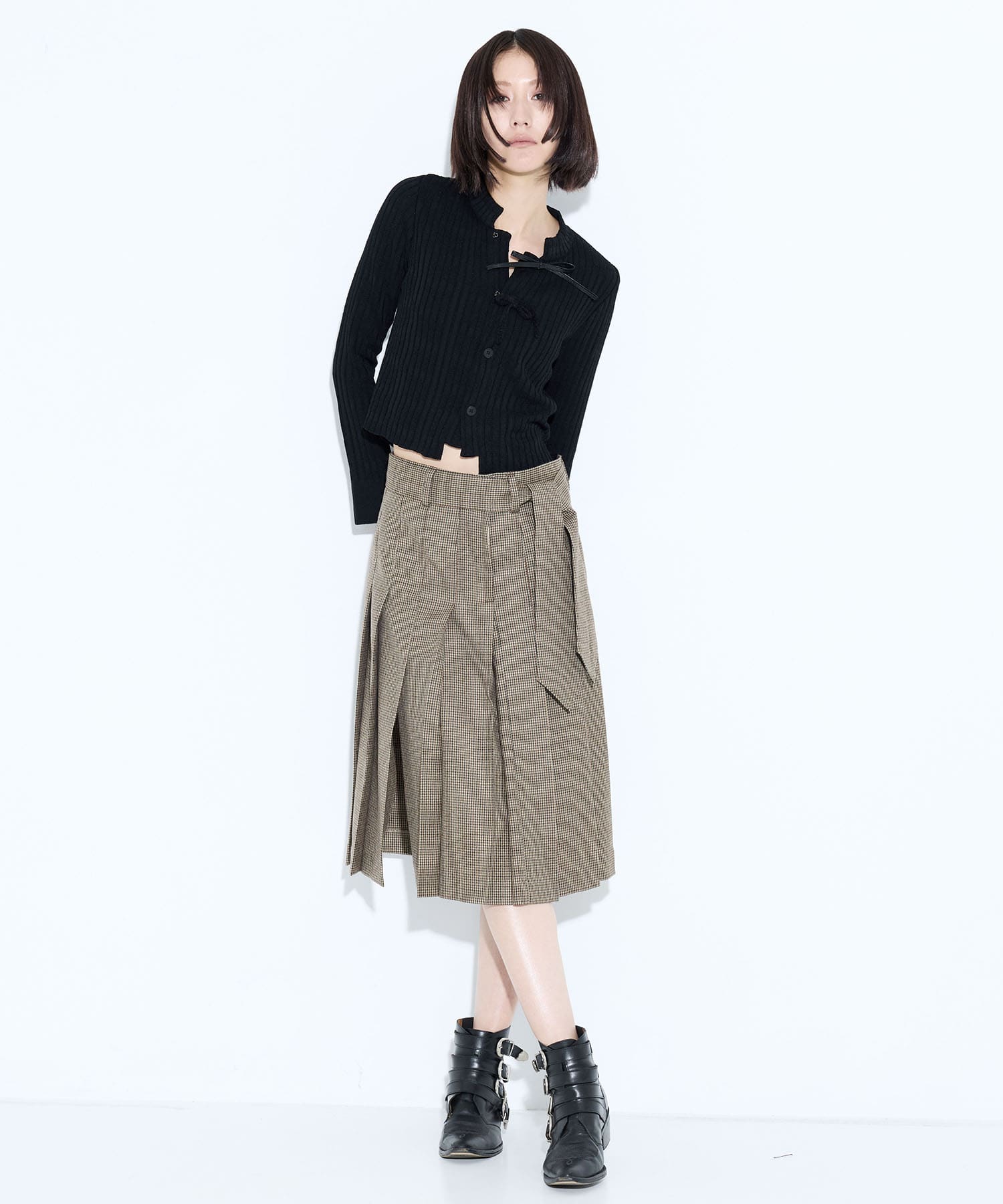 Rib knit cardigan TOGA
