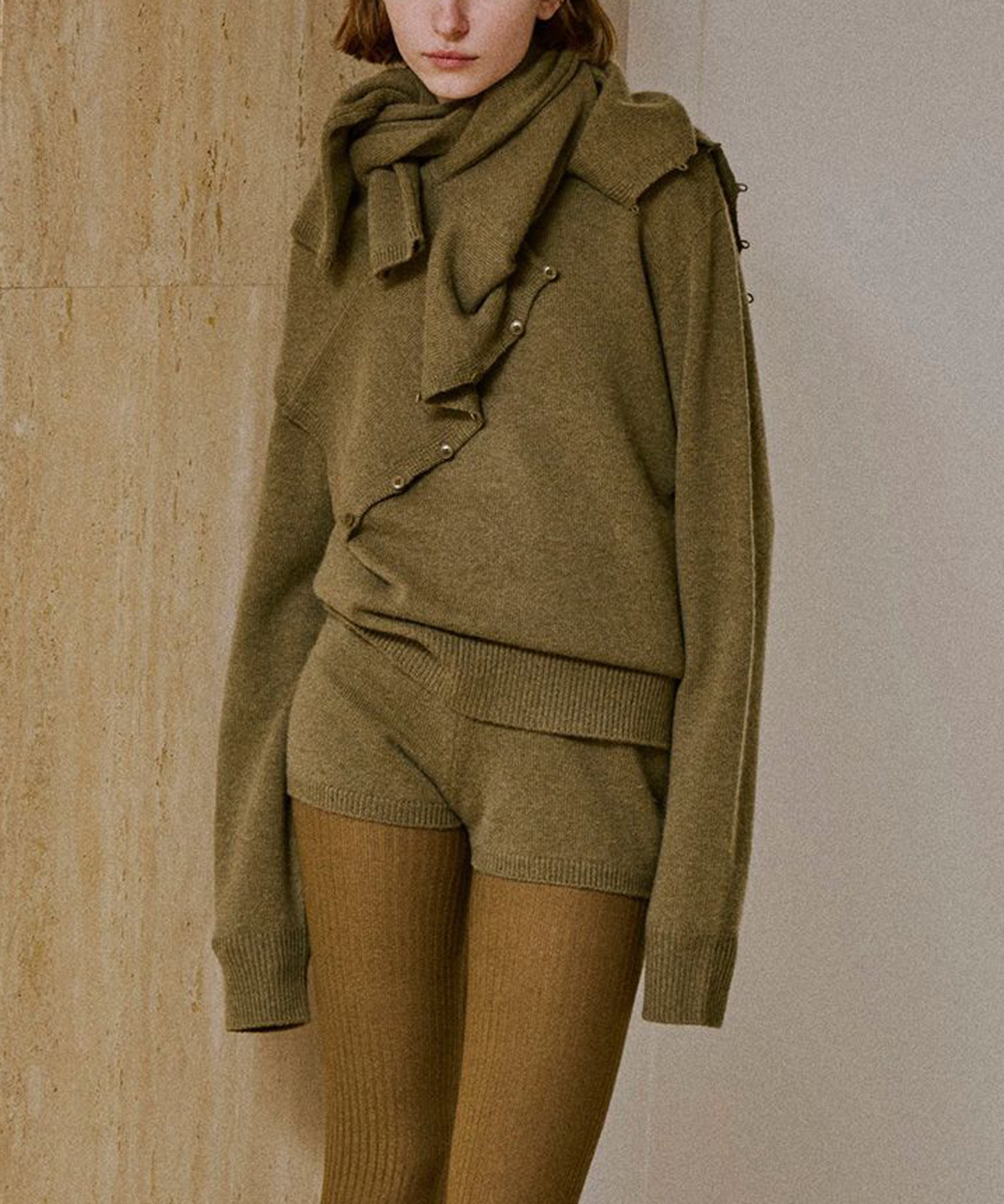 Cashmere Compact Cardigan TODAYFUL