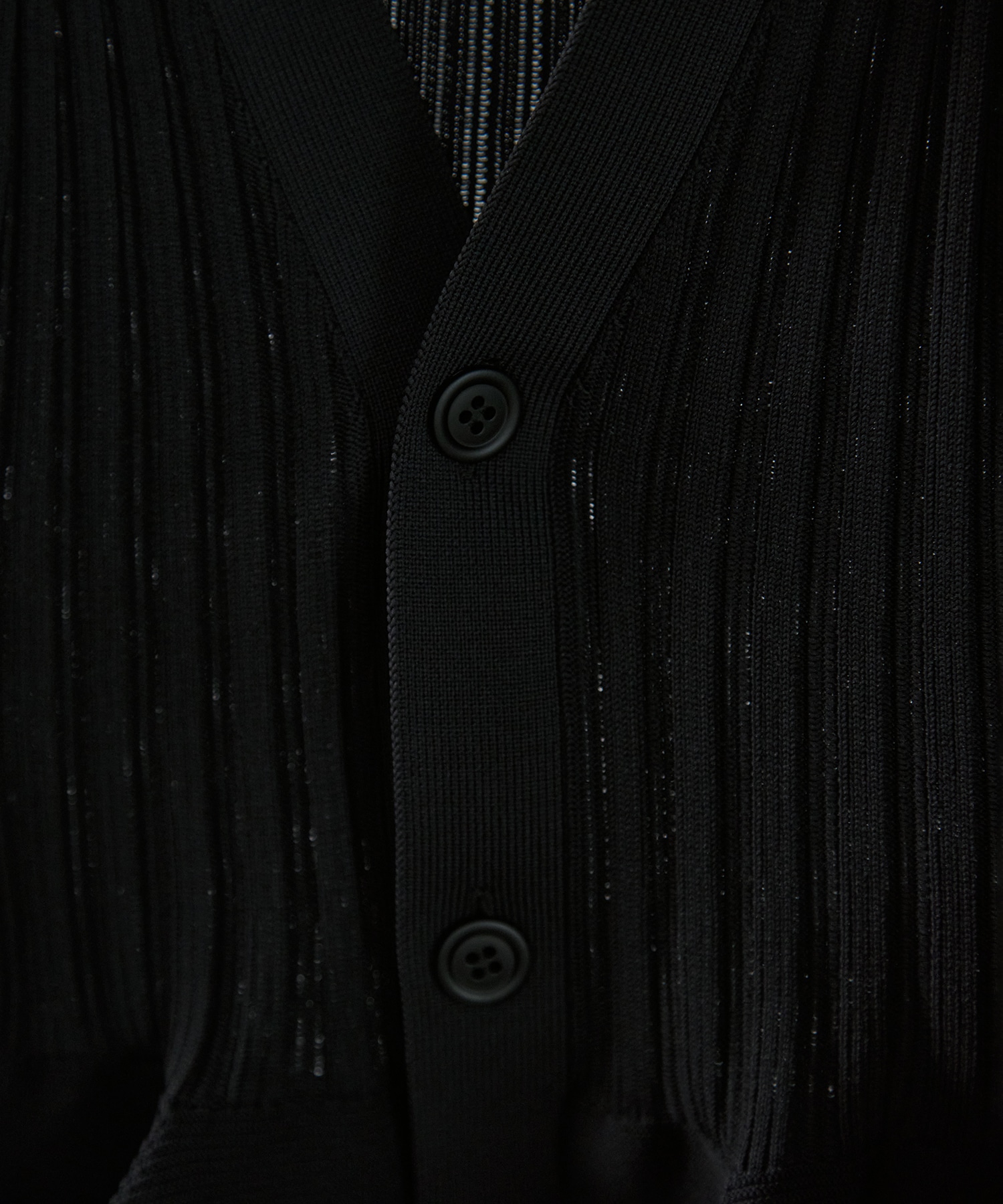 HYPHA GLIPOTTERY PUFF SLEEVE CARDIGAN CFCL