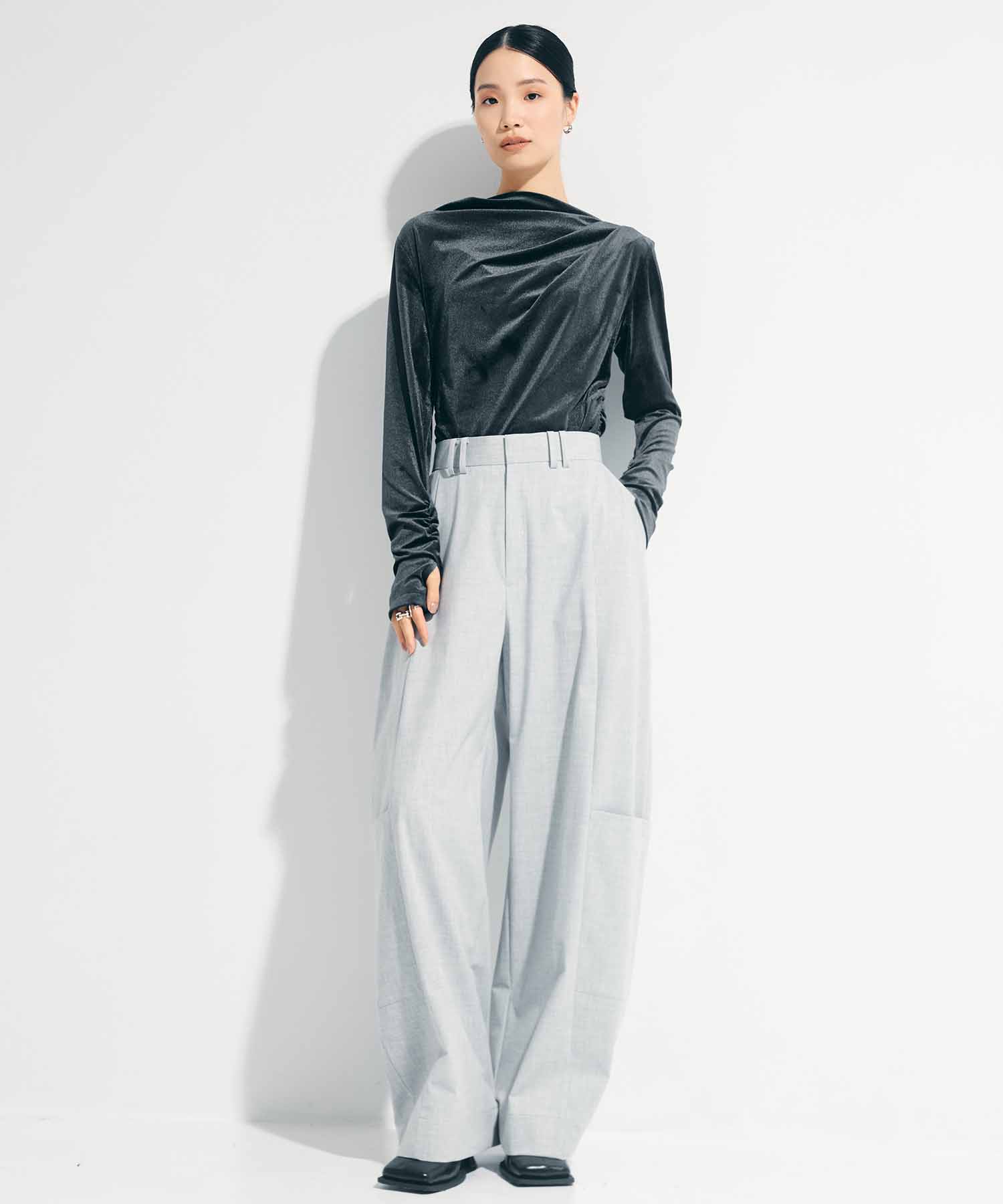 Soft Barrel Leg Cargo Trousers STUDIOUS