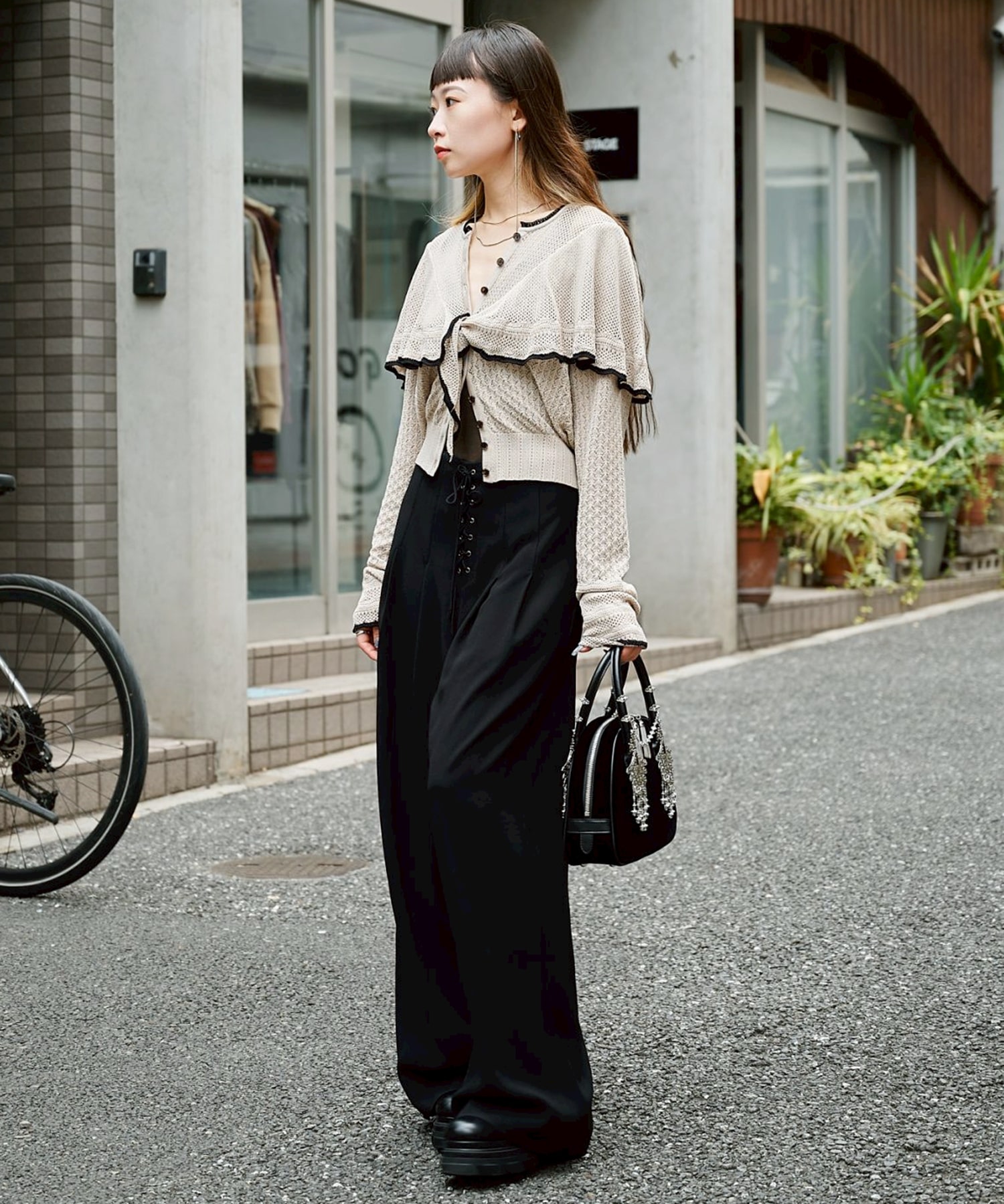 Pleated pants FETICO
