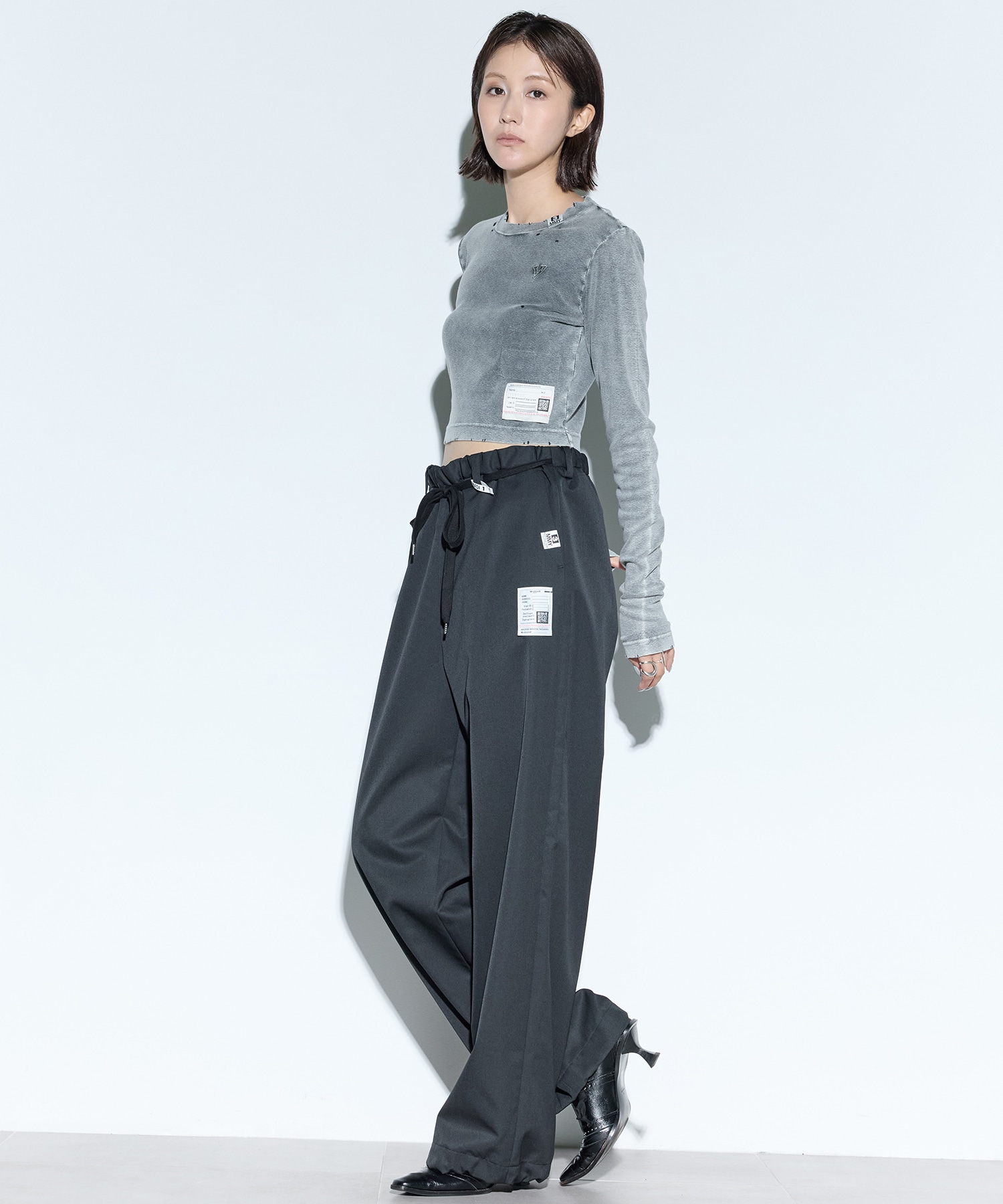 DRY WOOL TROUSERS Maison MIHARA YASUHIRO