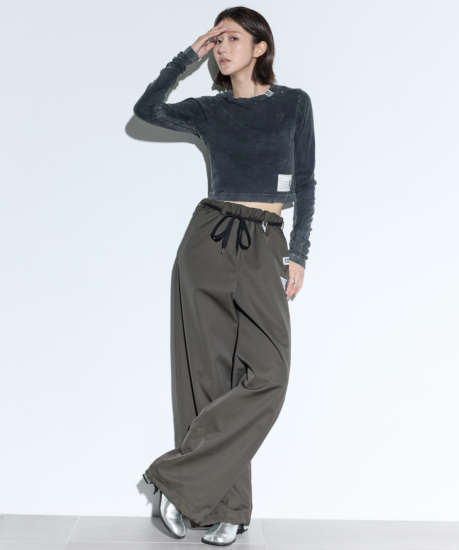 DRY WOOL TROUSERS Maison MIHARA YASUHIRO