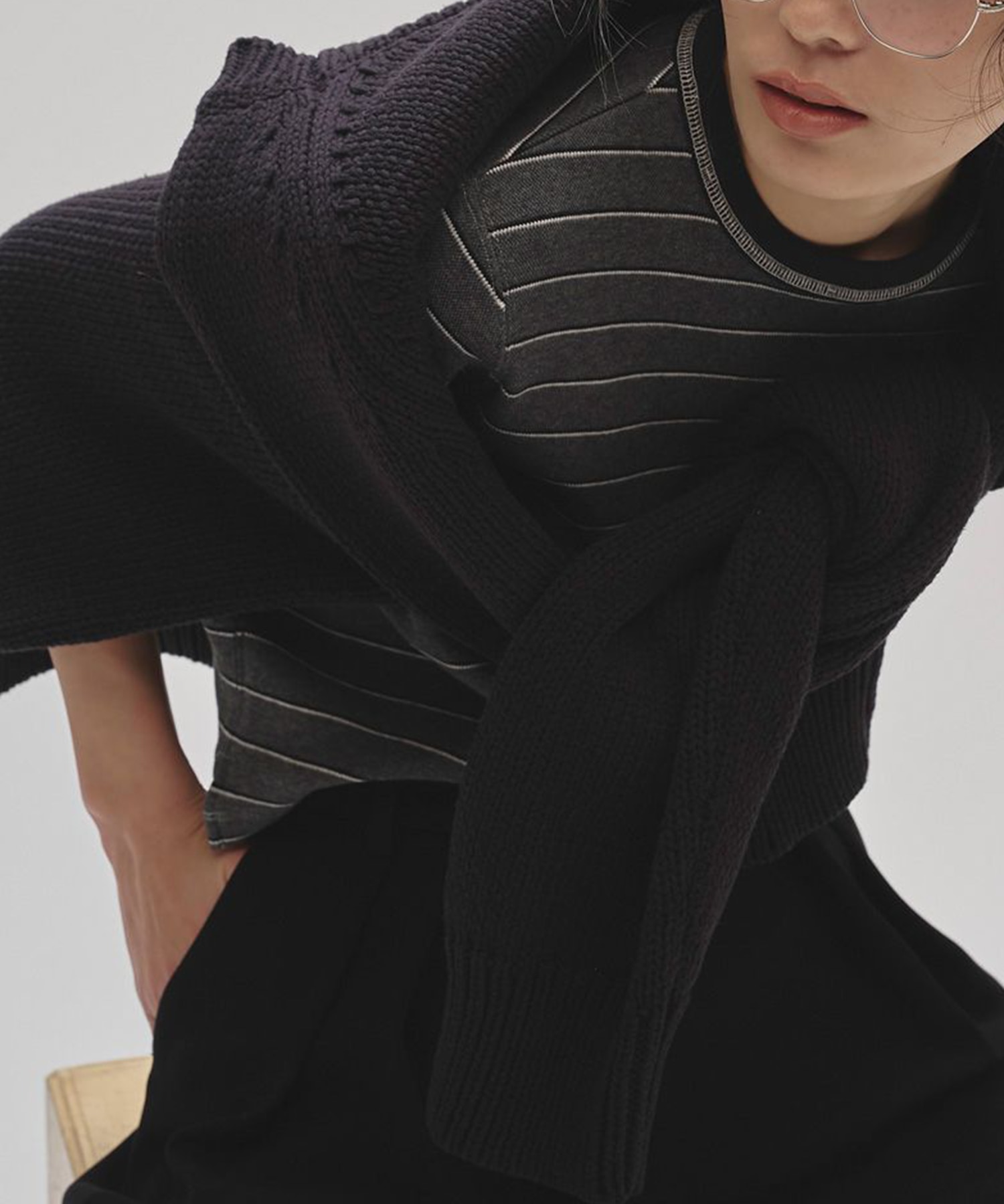 Raglan Knit Pullover TODAYFUL