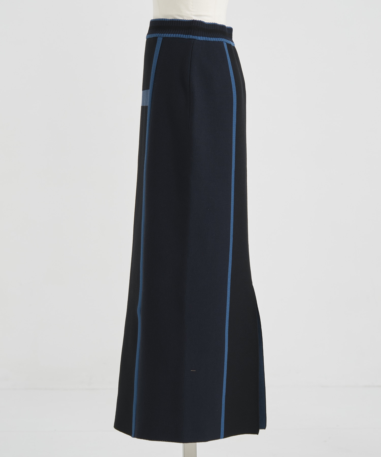 Geometric Pattern Knitted Skirt Mame Kurogouchi