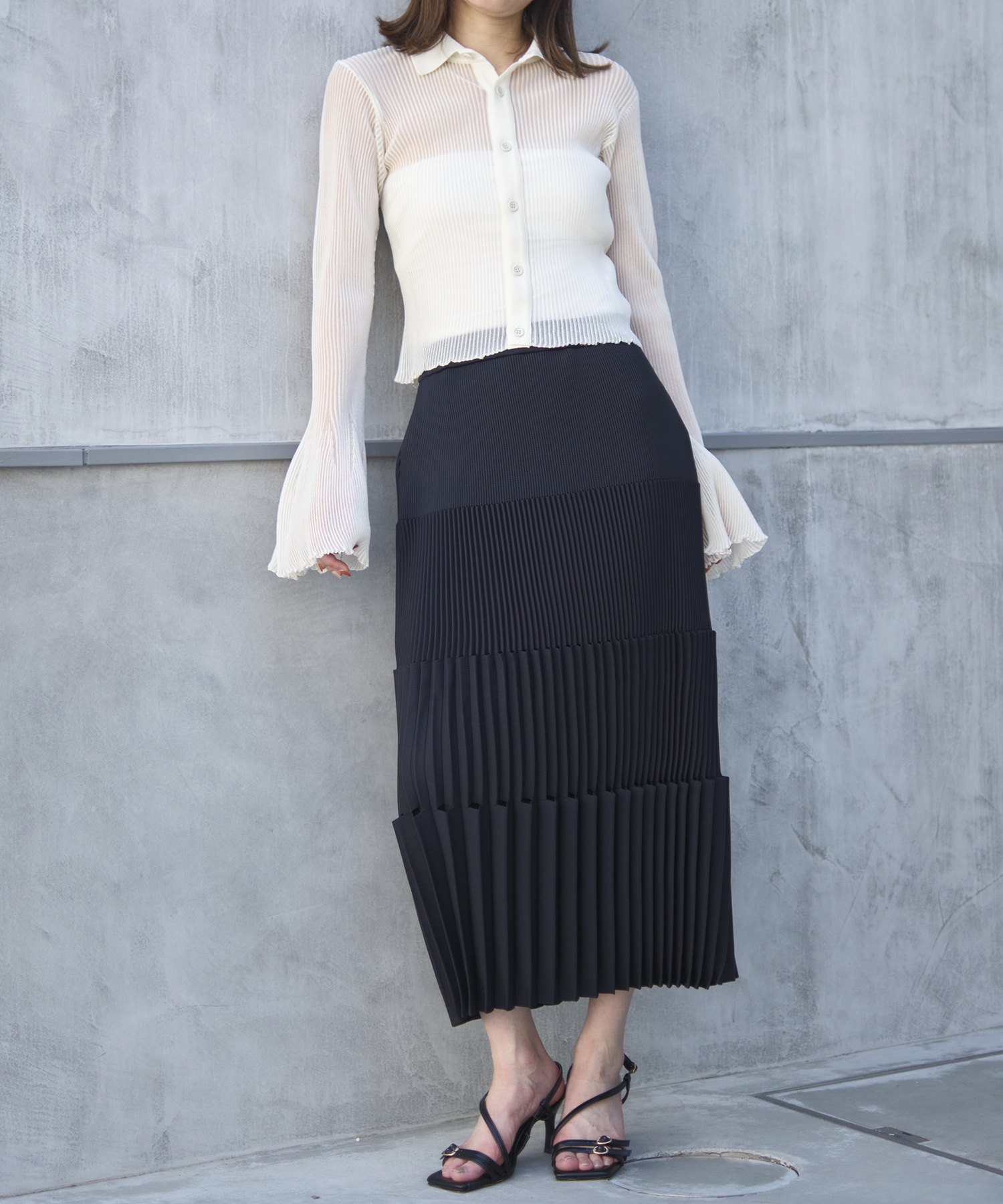 ACCORDION SKIRT CFCL