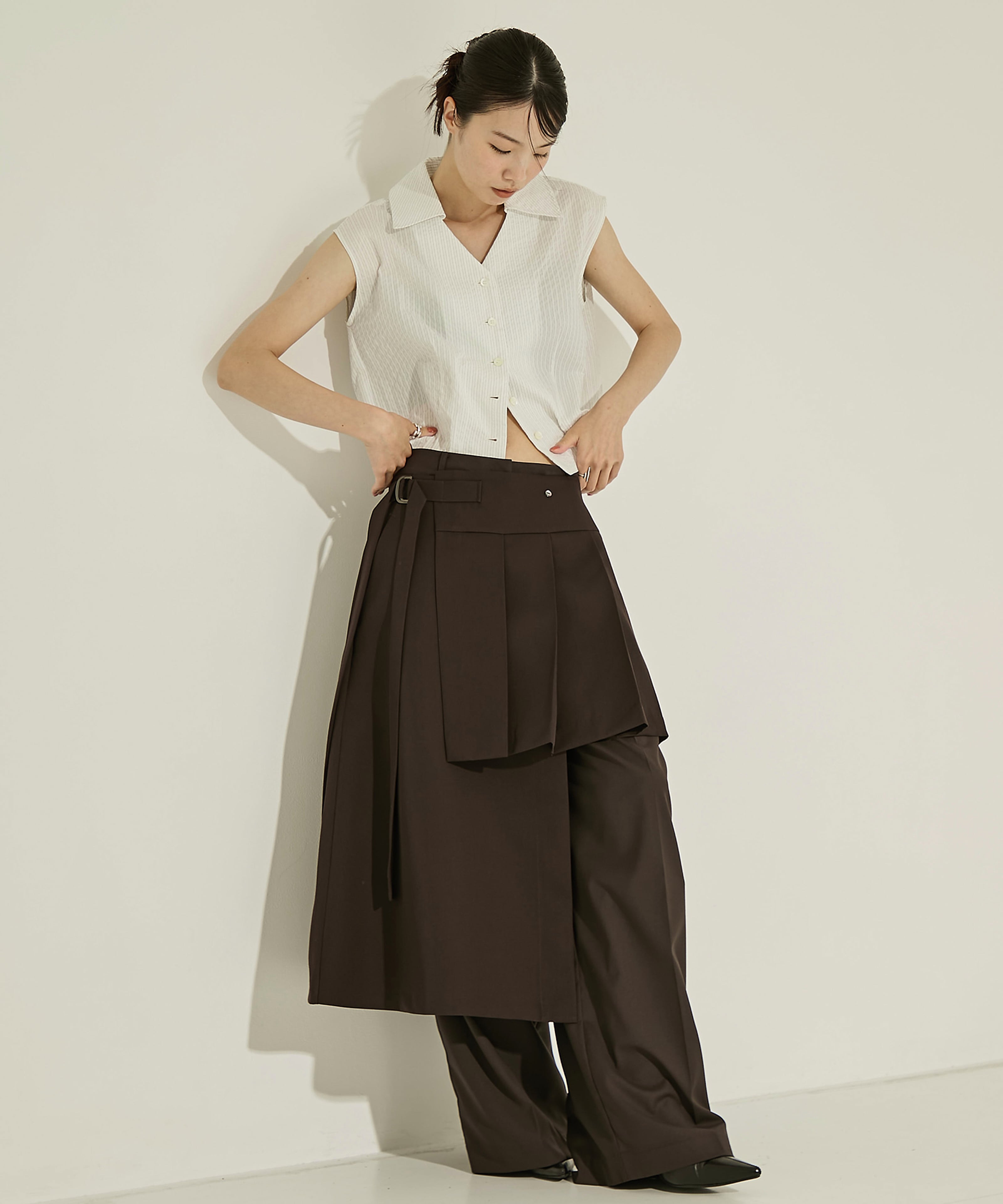 Asymmetry Pleats SKT UJOH