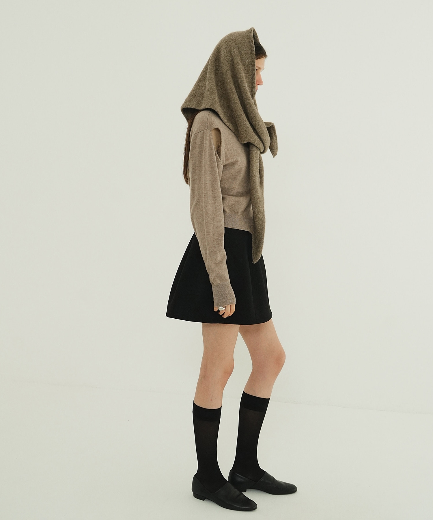 CONSTRUCTIVE MINI SKIRT CLANE