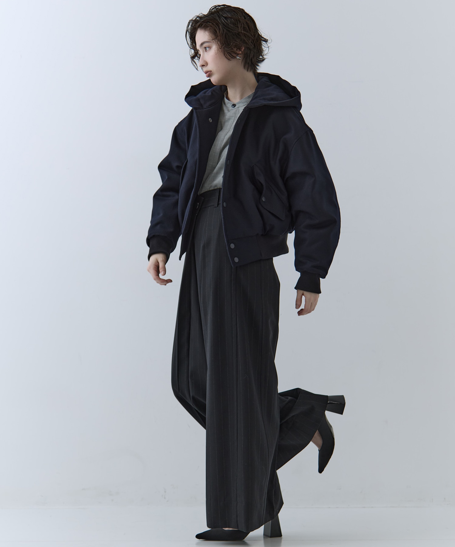 Hood Rib Blouson UJOH