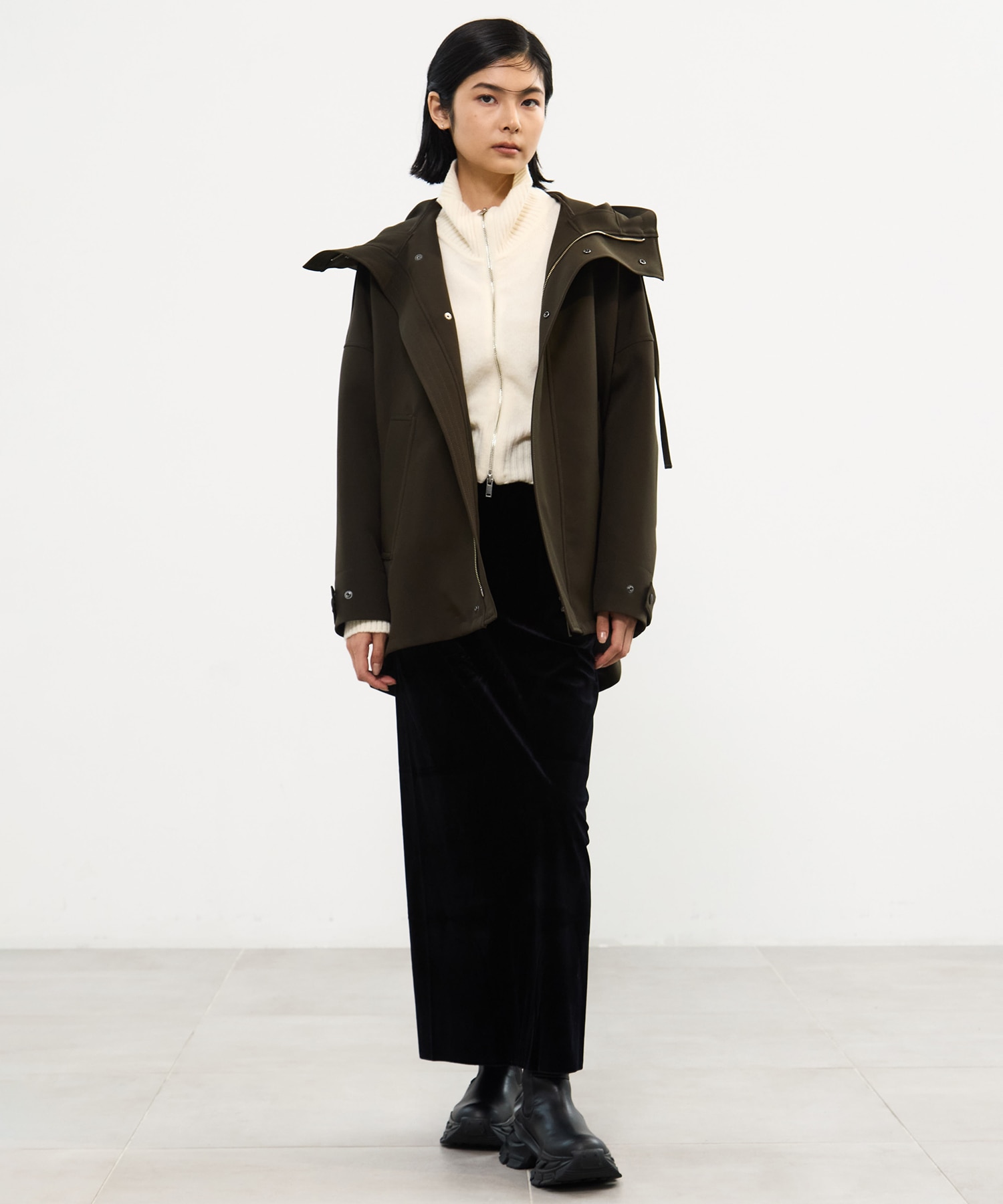Hood ZIP Blouson UJOH