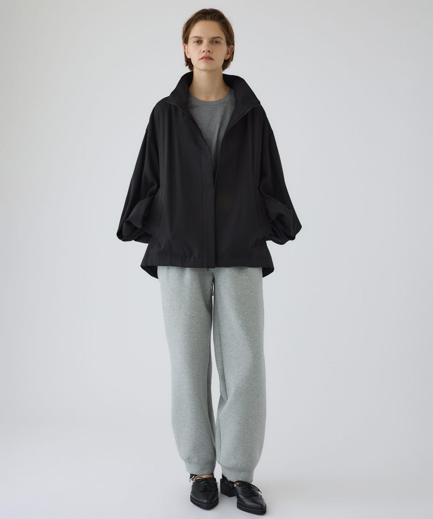 Stand collar tuck sleeve BZ RIM.ARK