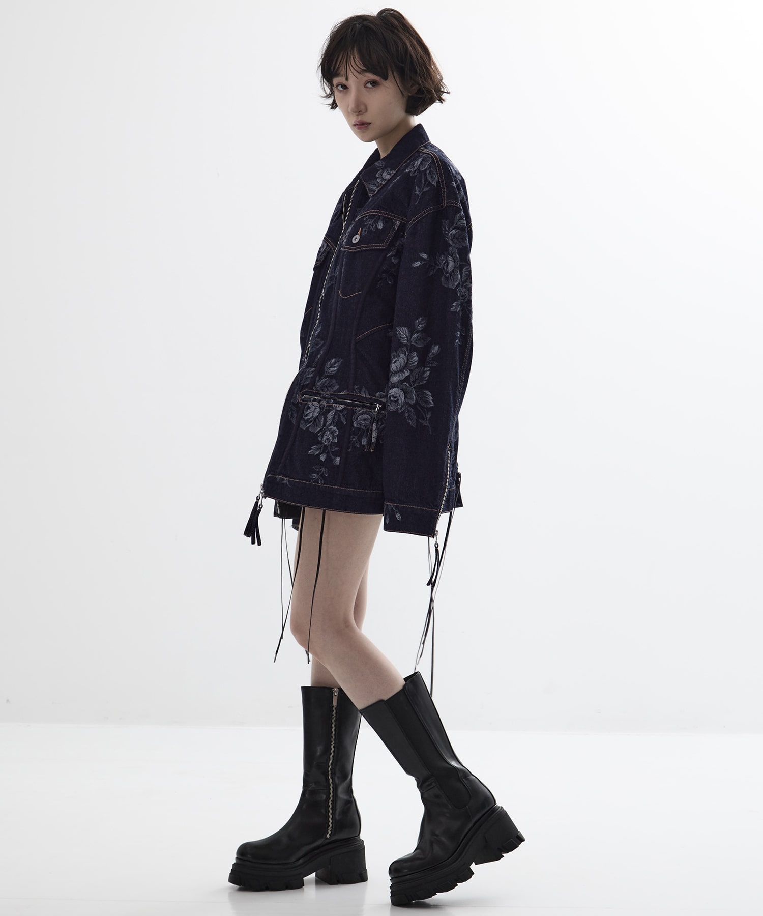別注 ROSE DENIM JACKET FETICO