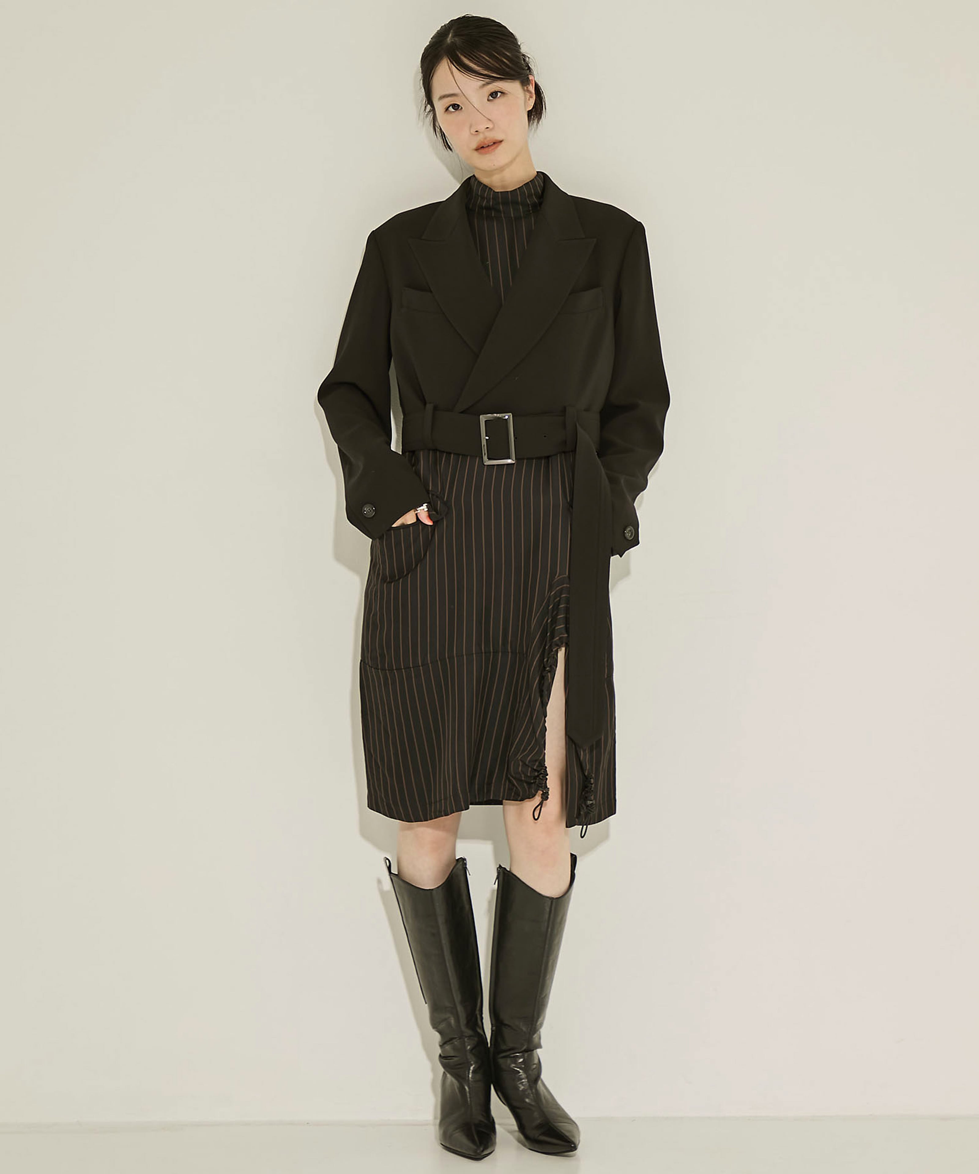 Cropped Belt JKT UJOH